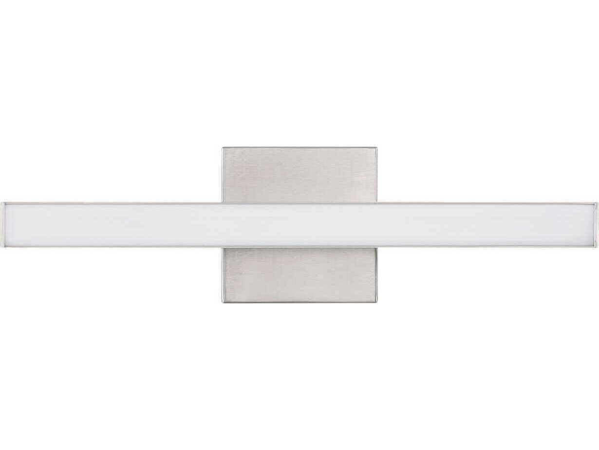 Craftmade Trim 1-Light Brushed Polished Nickel Vanity Light