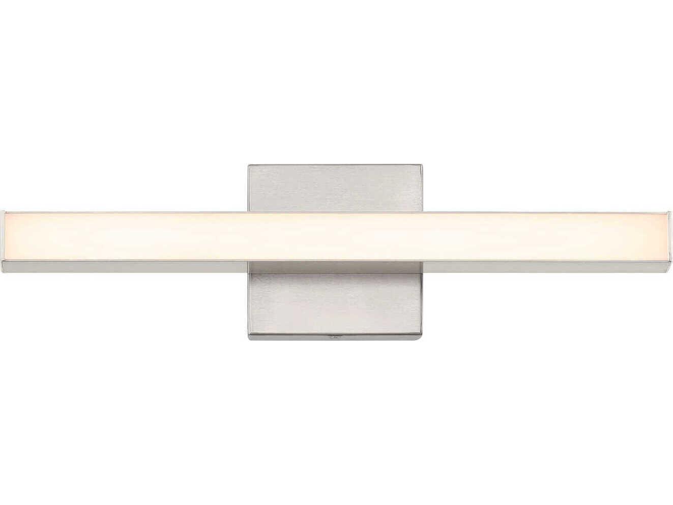 Craftmade Trim 1-Light Brushed Polished Nickel Vanity Light