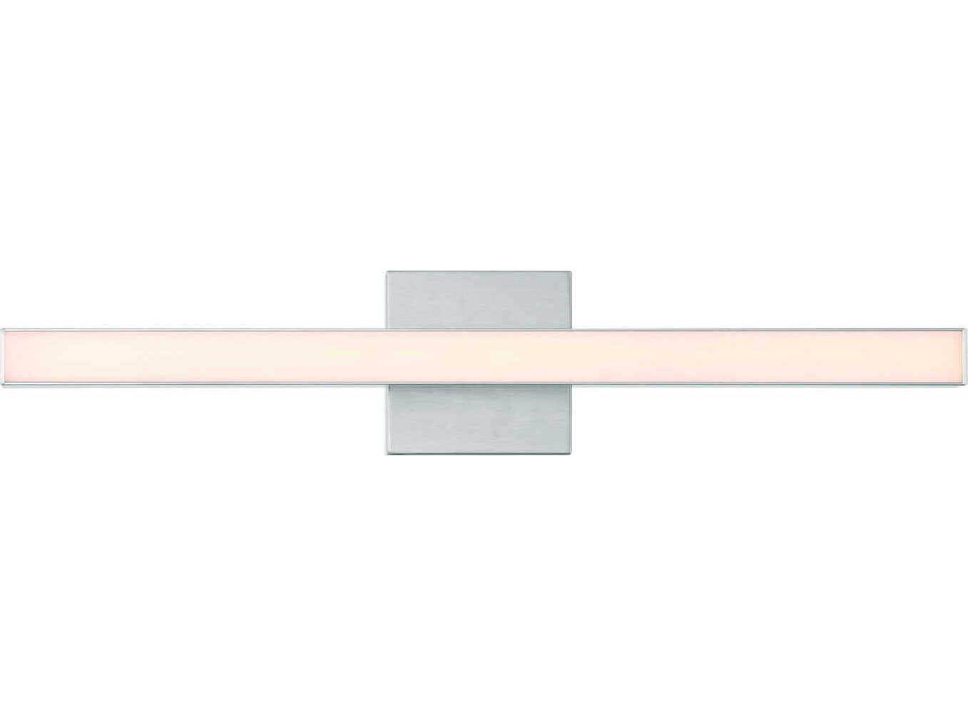 Craftmade Trim 1-Light Brushed Polished Nickel Vanity Light