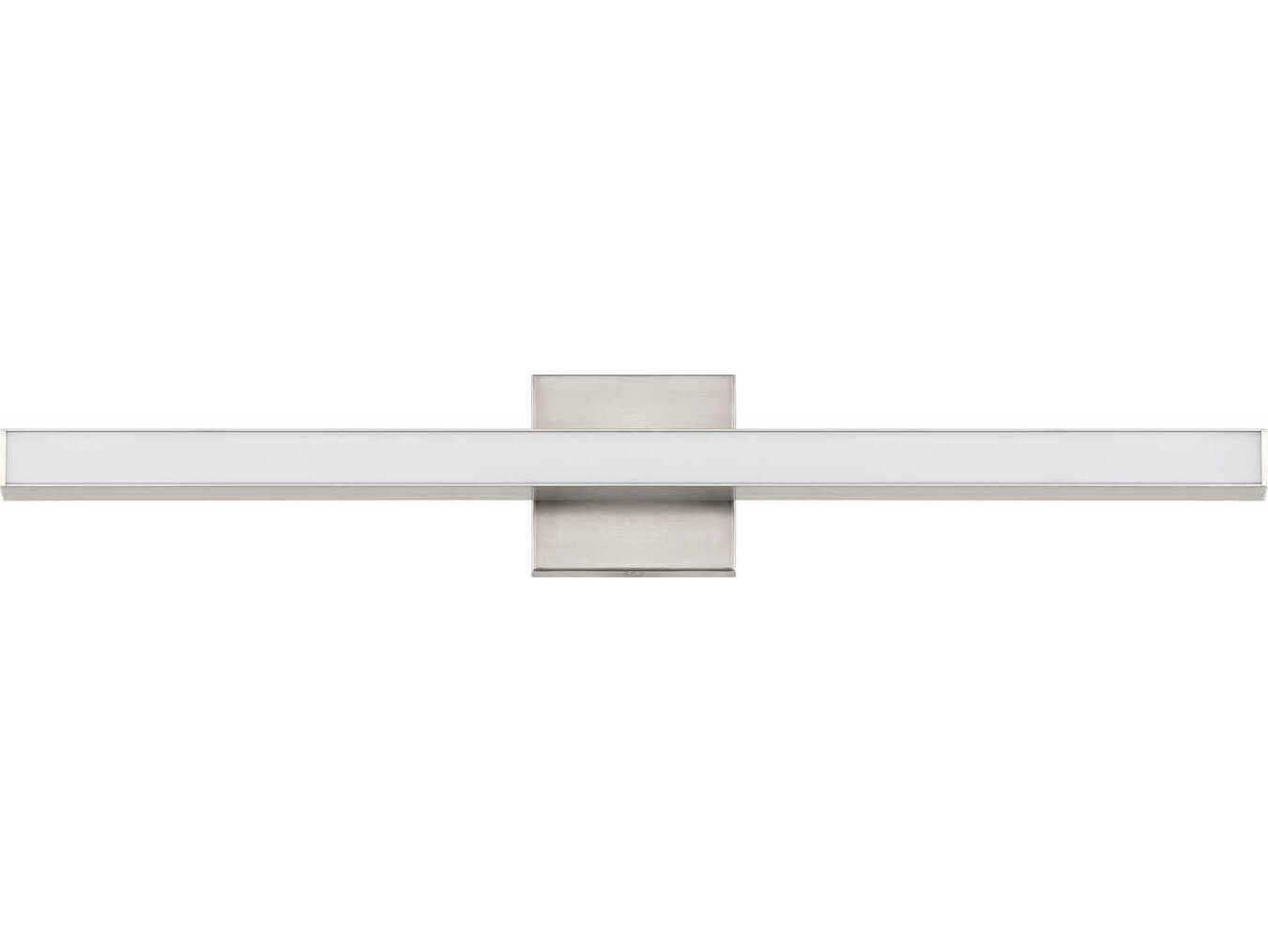 Craftmade Trim 1-Light Brushed Polished Nickel Vanity Light