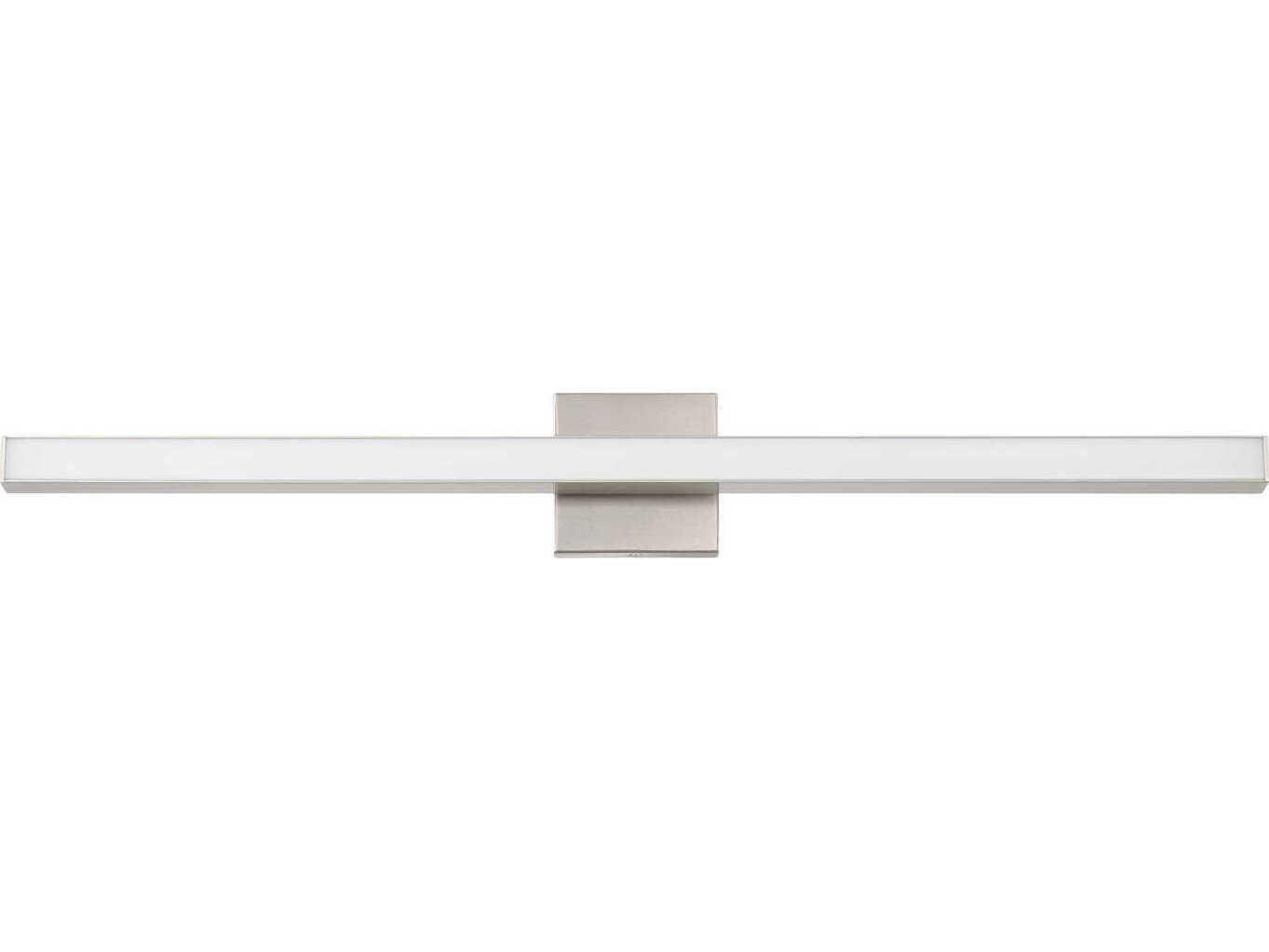 Craftmade Trim 1-Light Brushed Polished Nickel Vanity Light