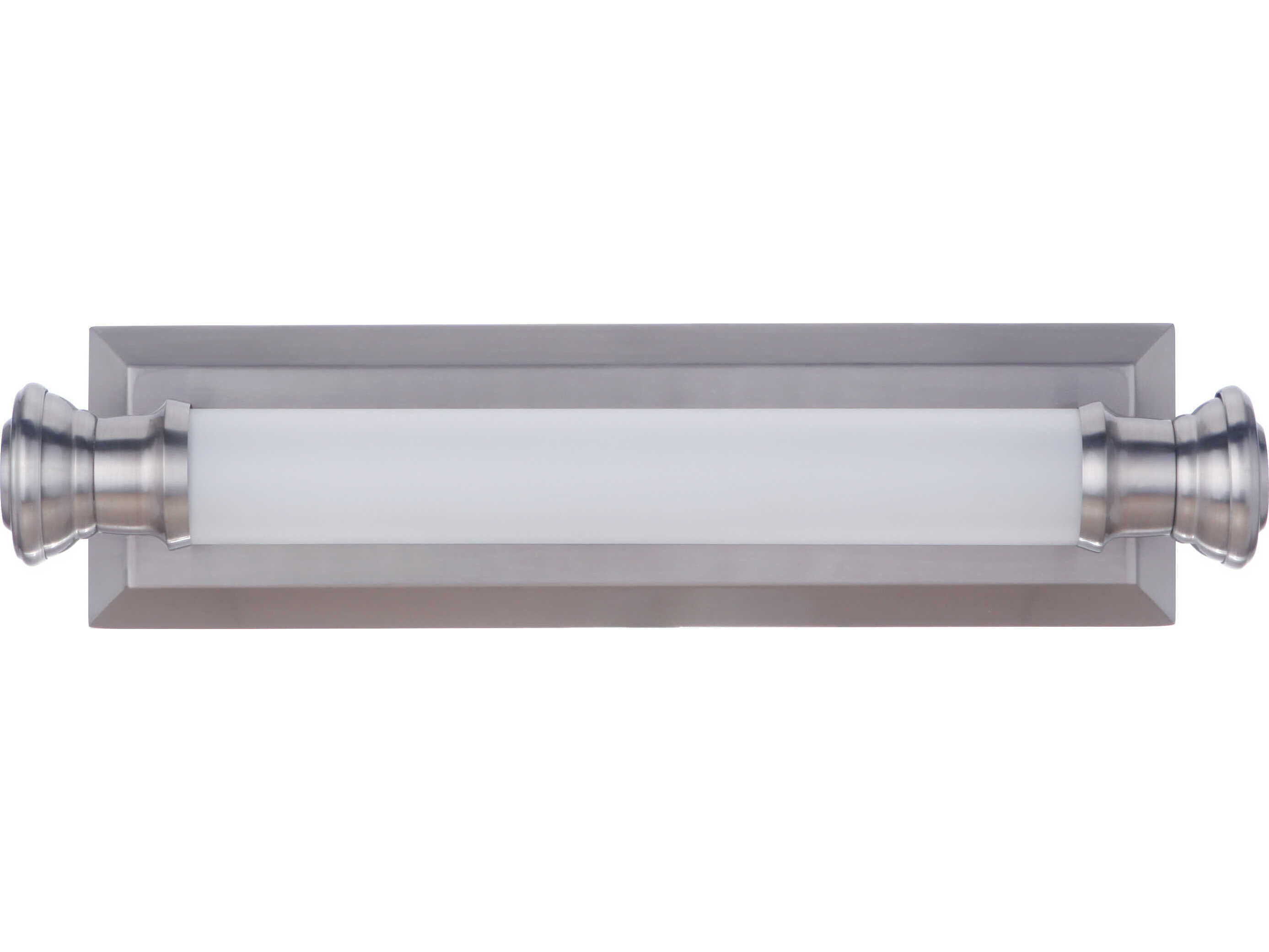 Craftmade Langston 1-Light Brushed Polished Nickel Glass LED Vanity Light