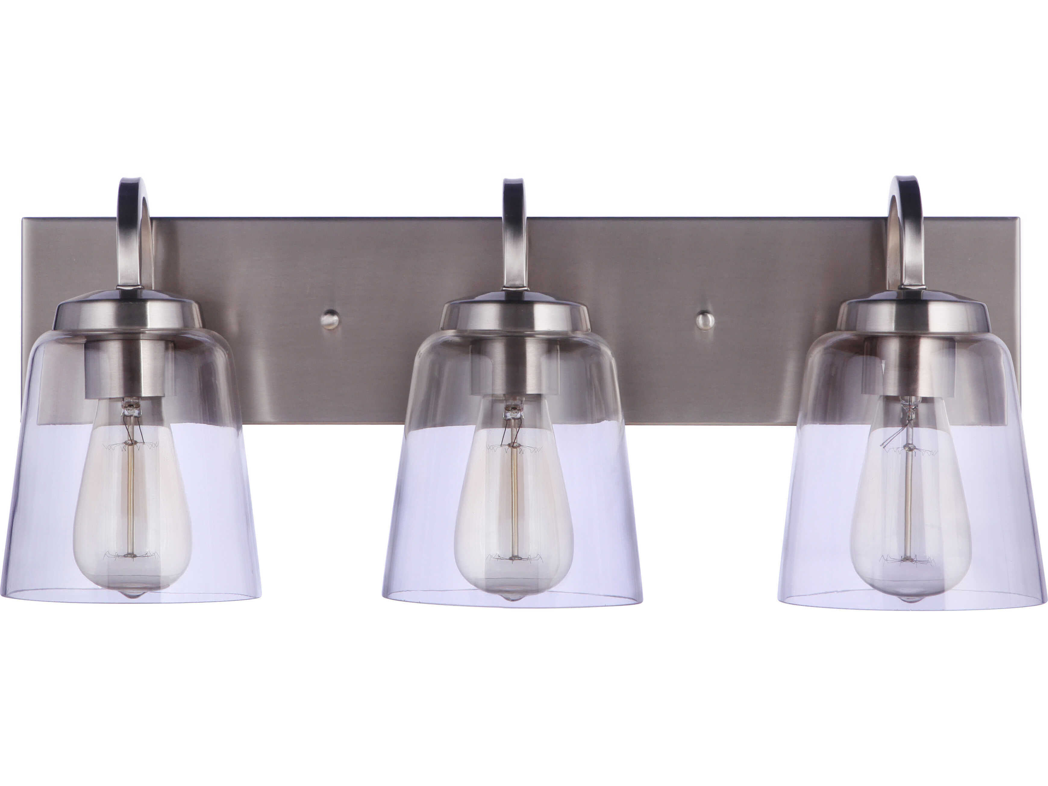 Craftmade Elsa 3-Light Brushed Polished Nickel Vanity Light