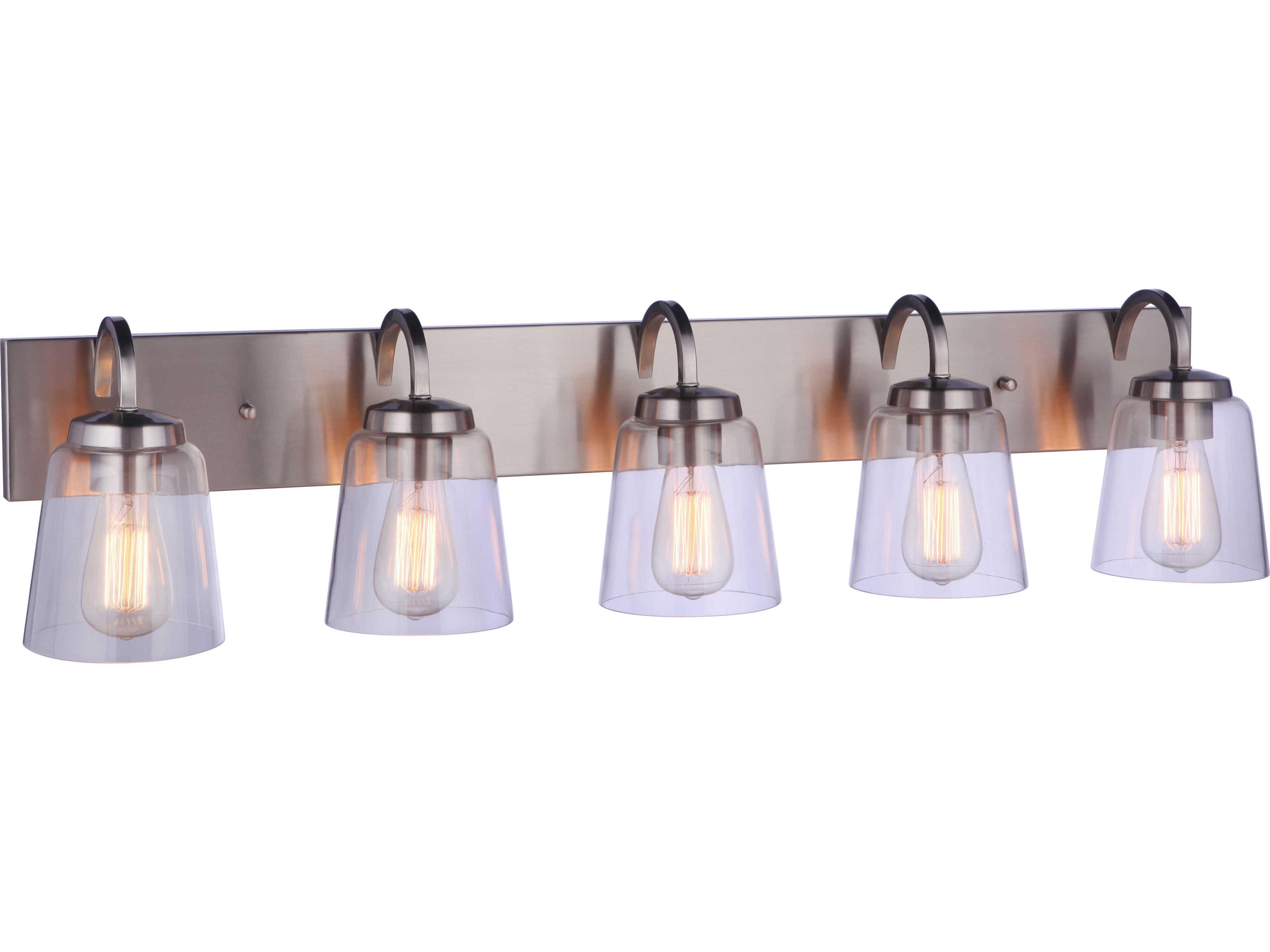 Craftmade Elsa 5-Light Brushed Polished Nickel Vanity Light