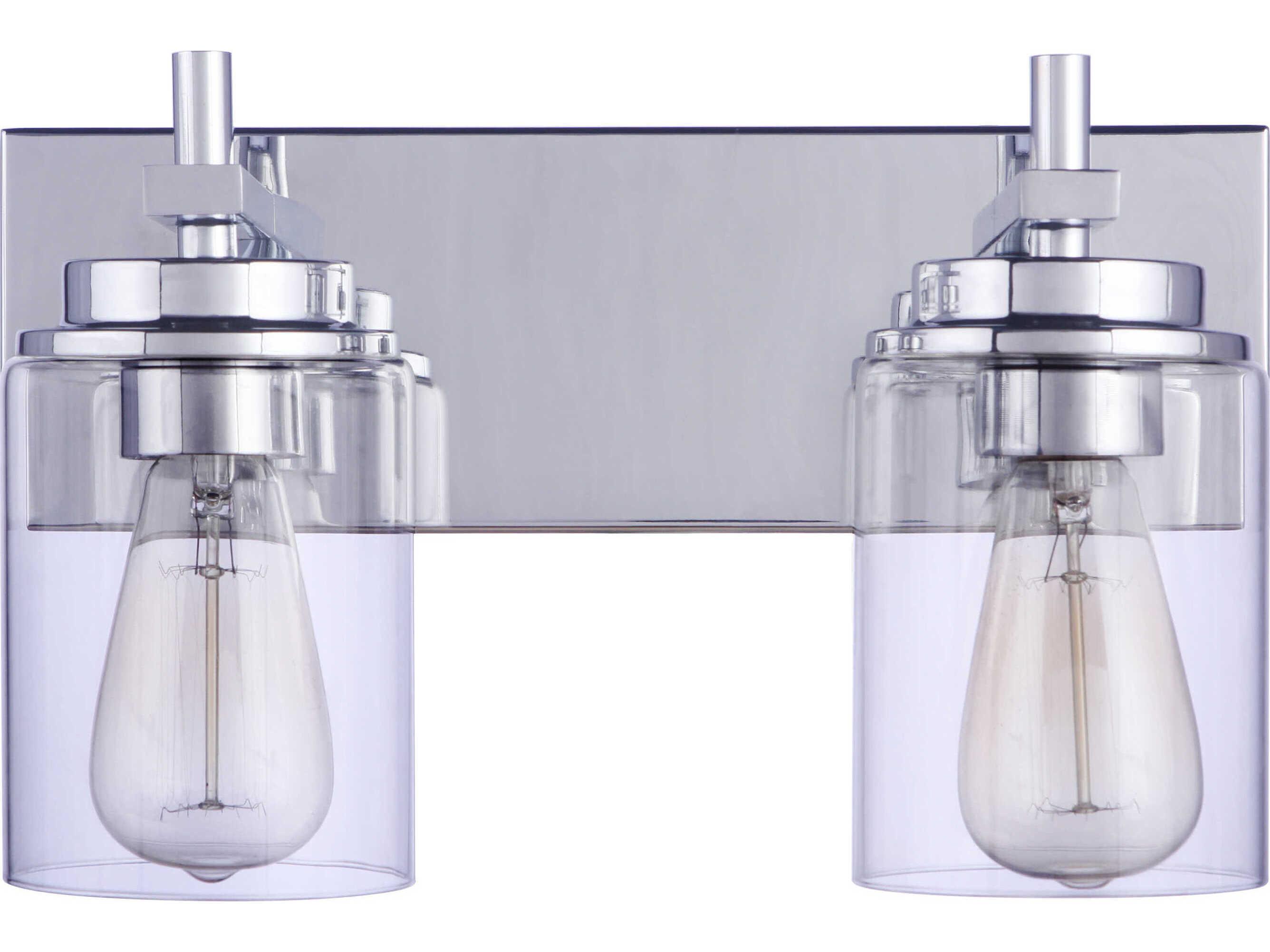 Craftmade Reeves 2-Light Chrome Vanity Light