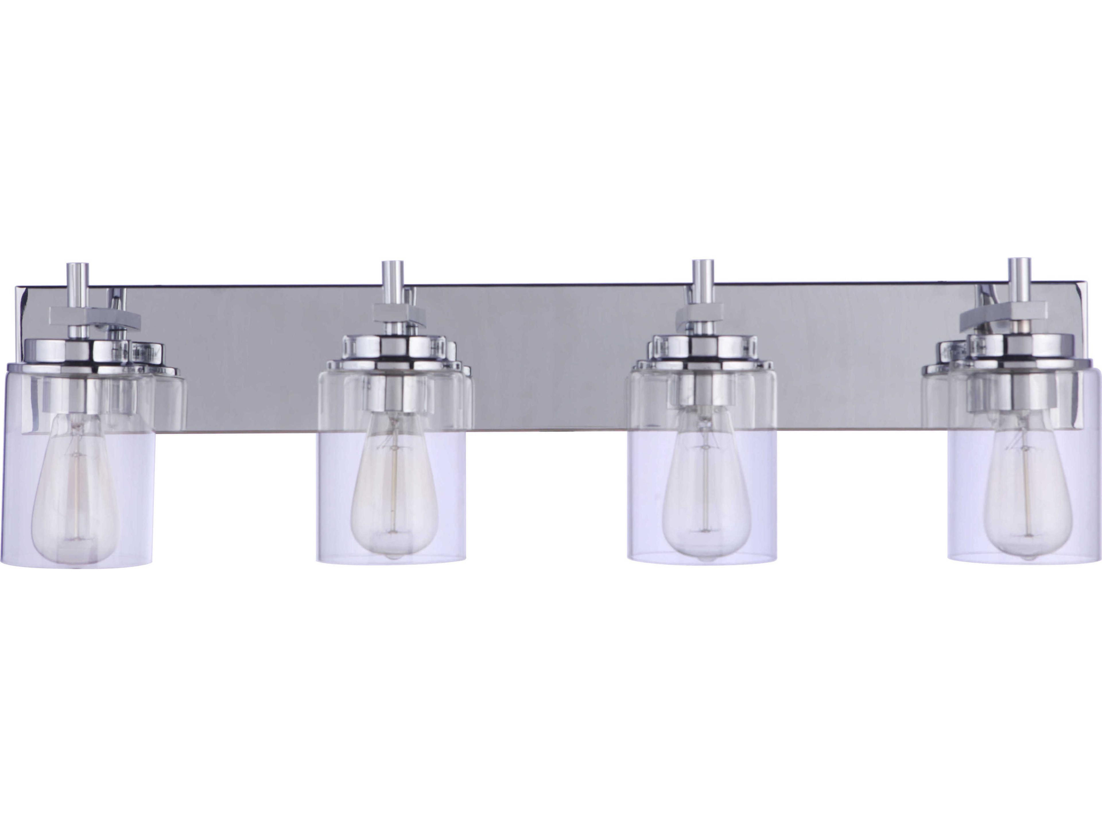 Craftmade Reeves 4-Light Chrome Vanity Light