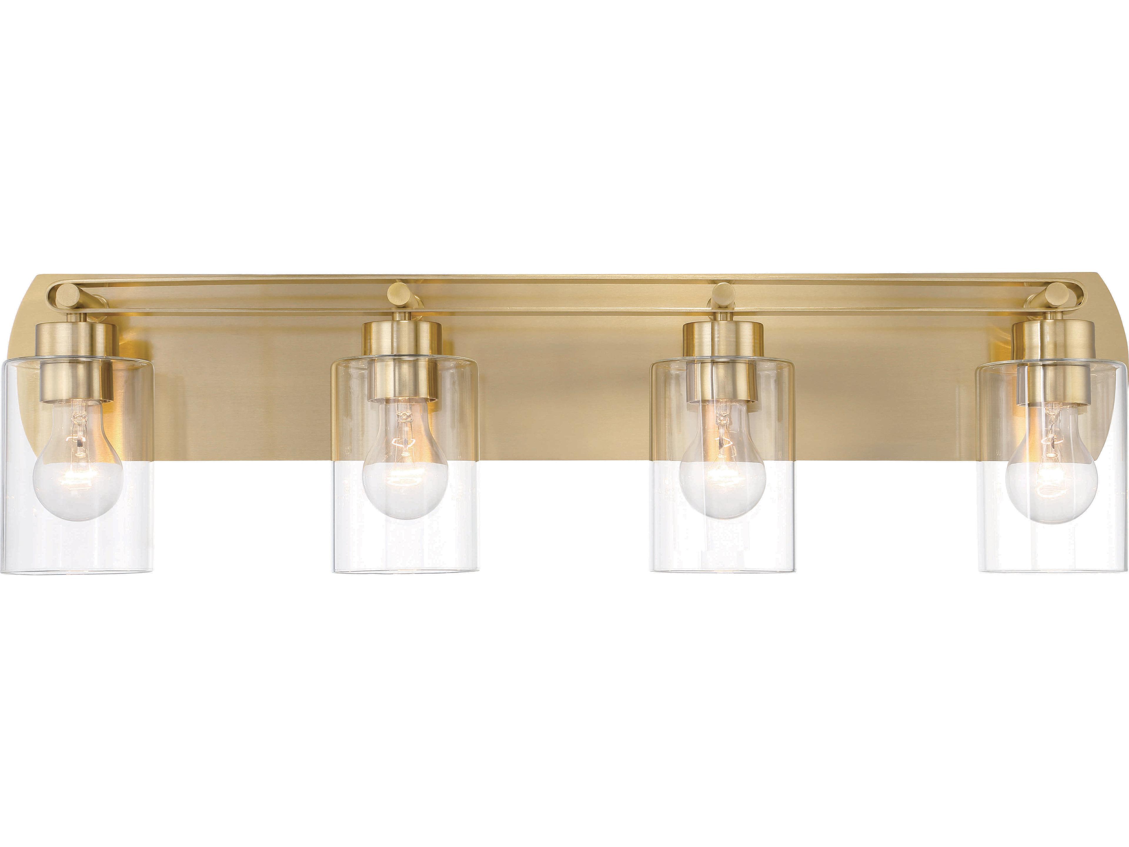 Craftmade Hendrix 4-Light Satin Brass Vanity Light
