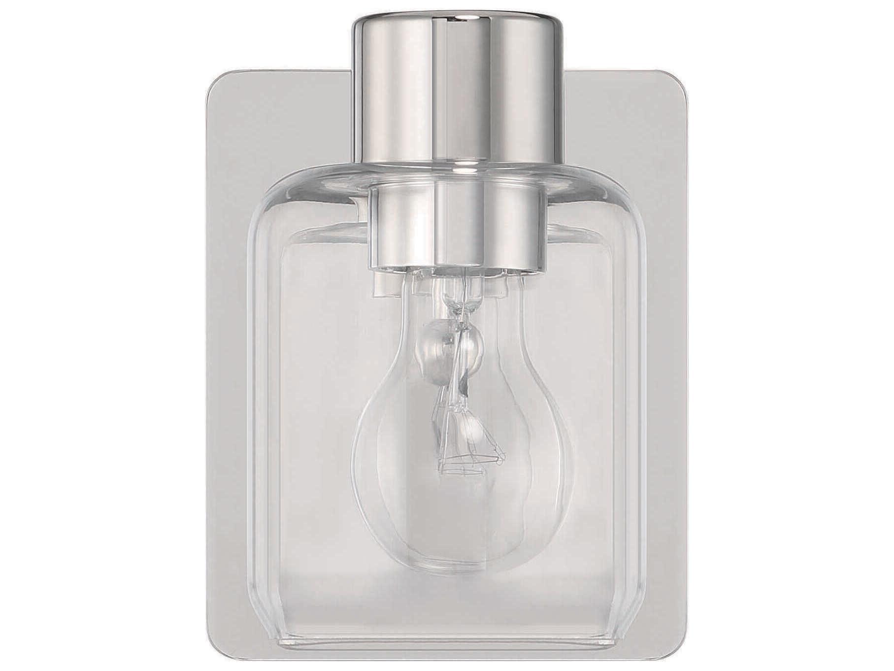 Craftmade Rori 1-Light Polished Nickel Wall Sconce