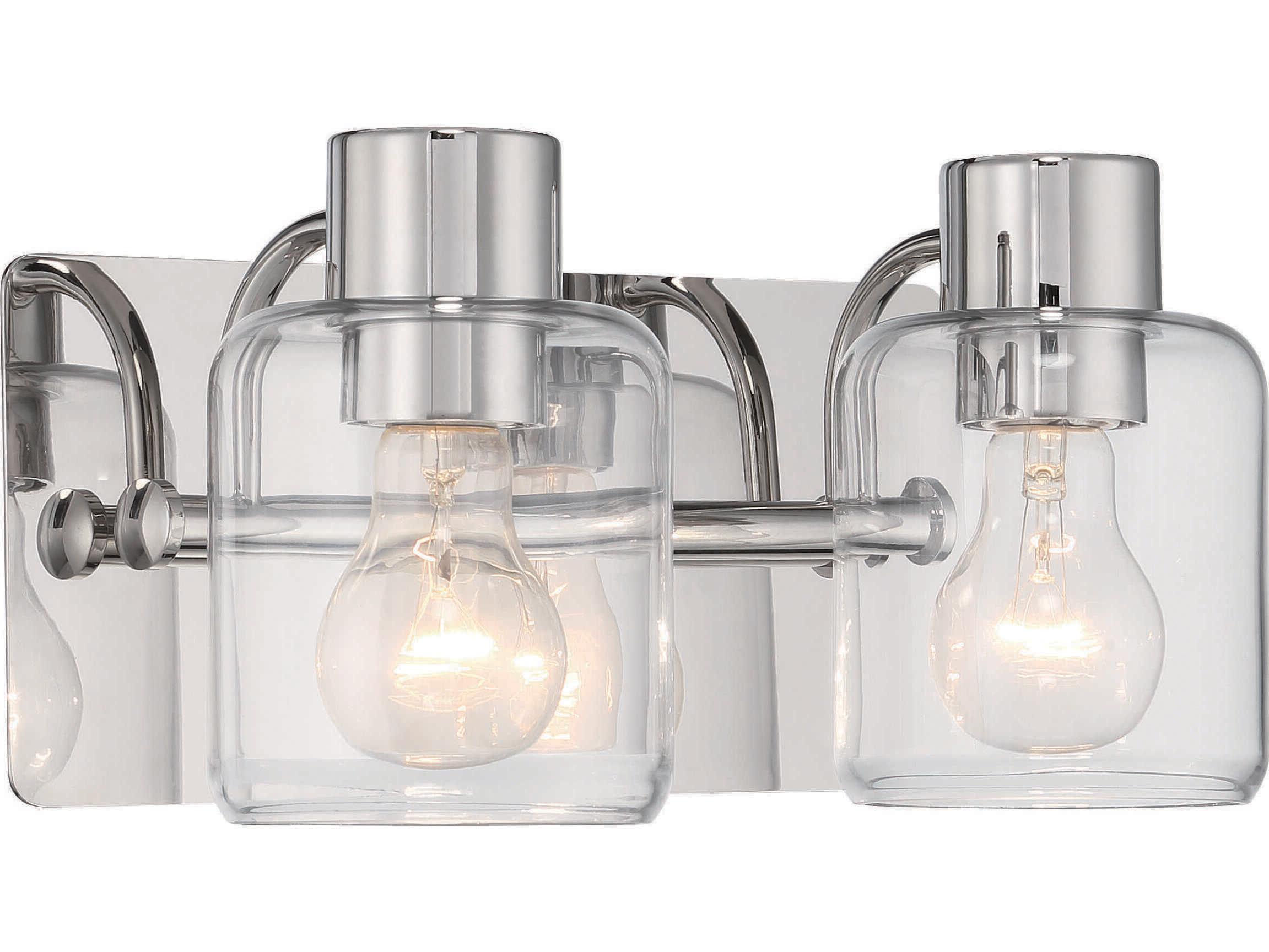 Craftmade Rori 2-Light Polished Nickel Vanity Light