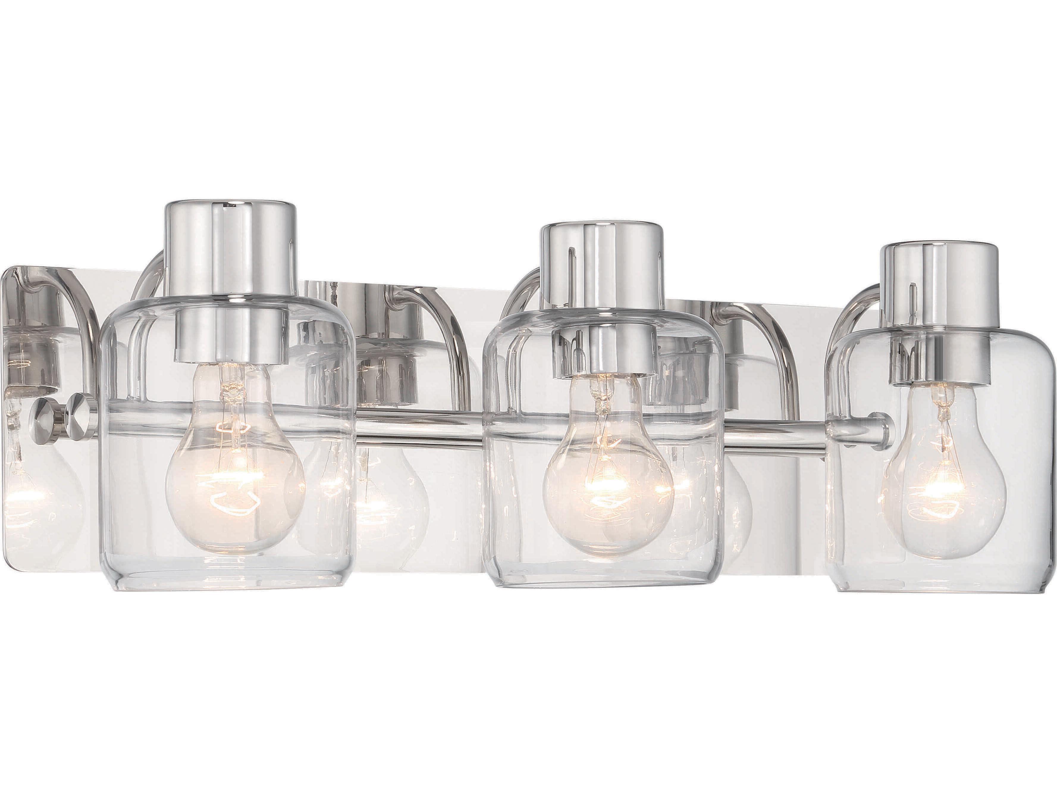 Craftmade Rori 3-Light Polished Nickel Vanity Light