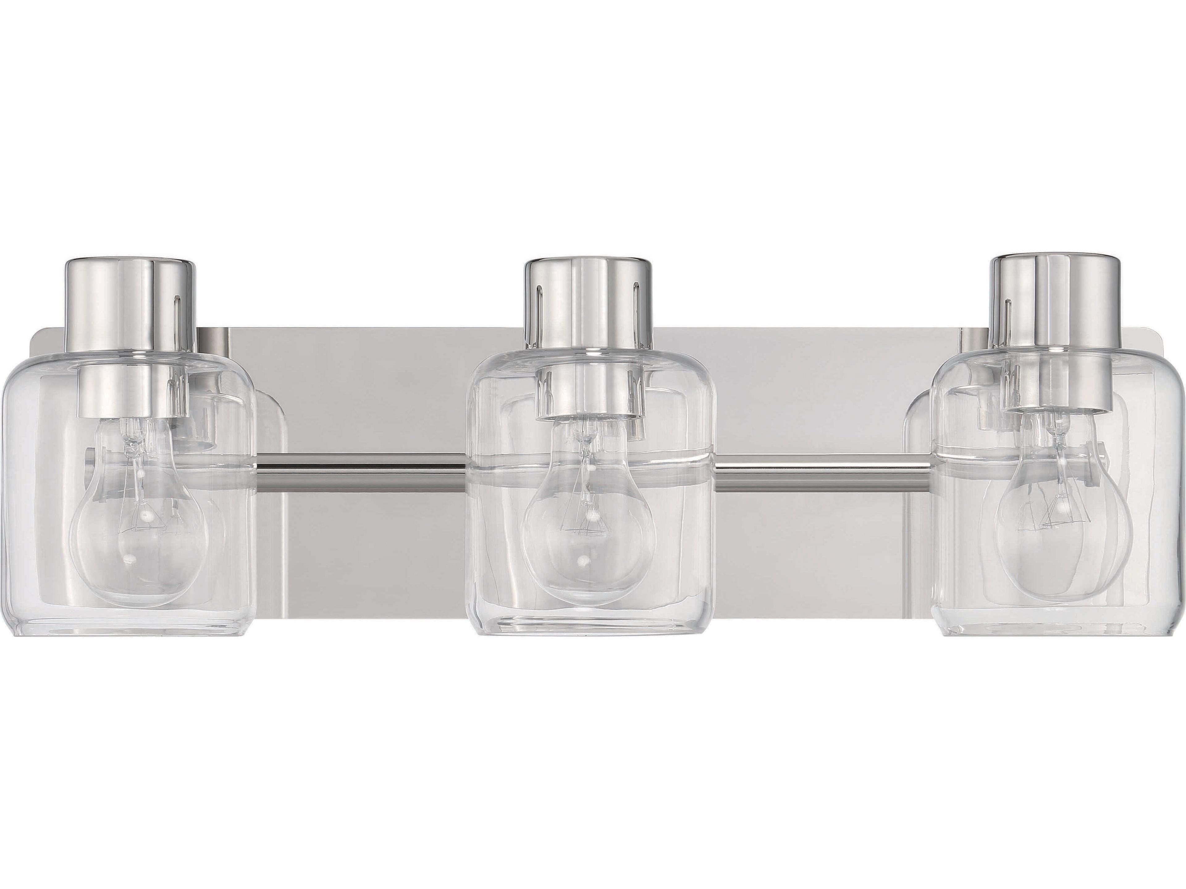 Craftmade Rori 3-Light Polished Nickel Vanity Light