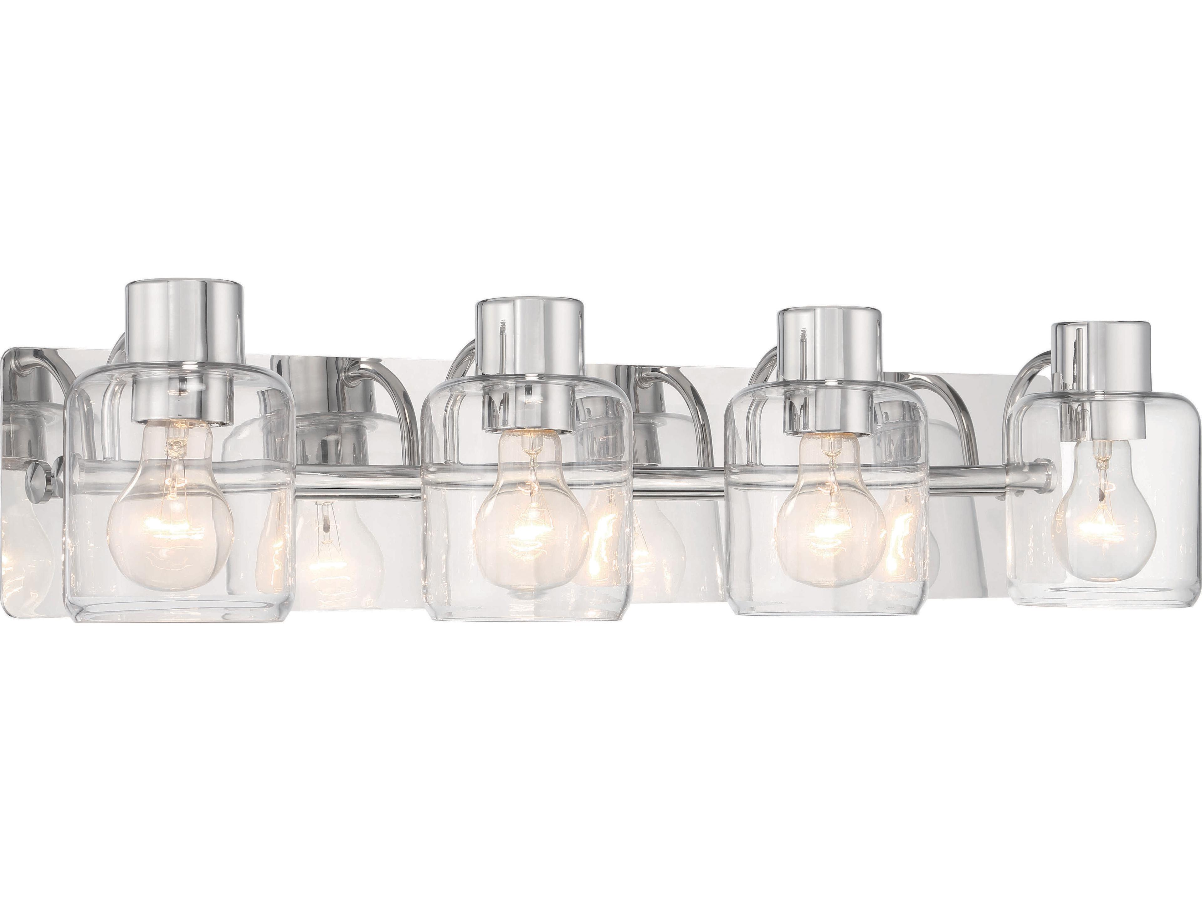 Craftmade Rori 4-Light Polished Nickel Vanity Light