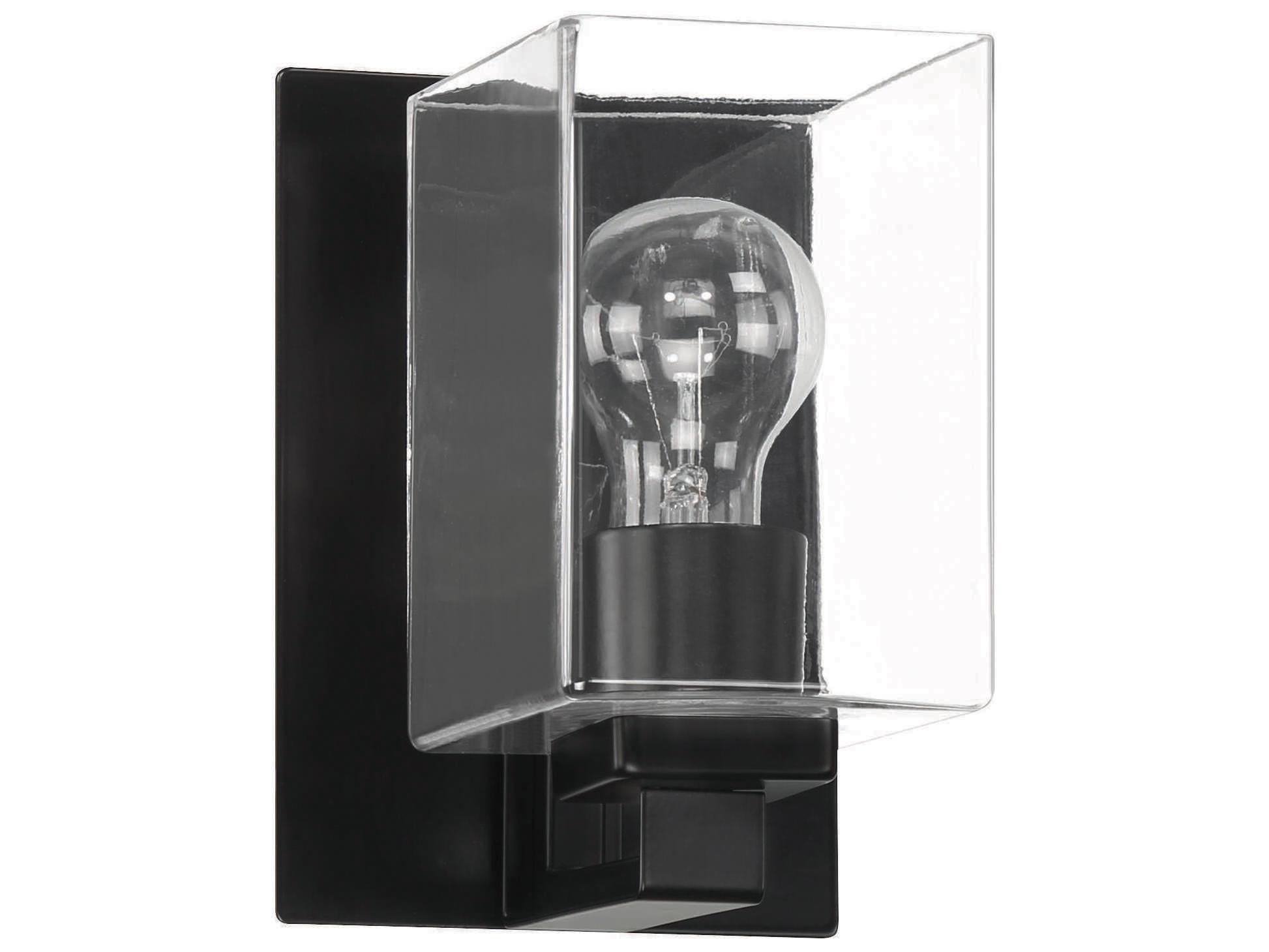 Craftmade Mcclane 1-Light Flat Black Wall Sconce
