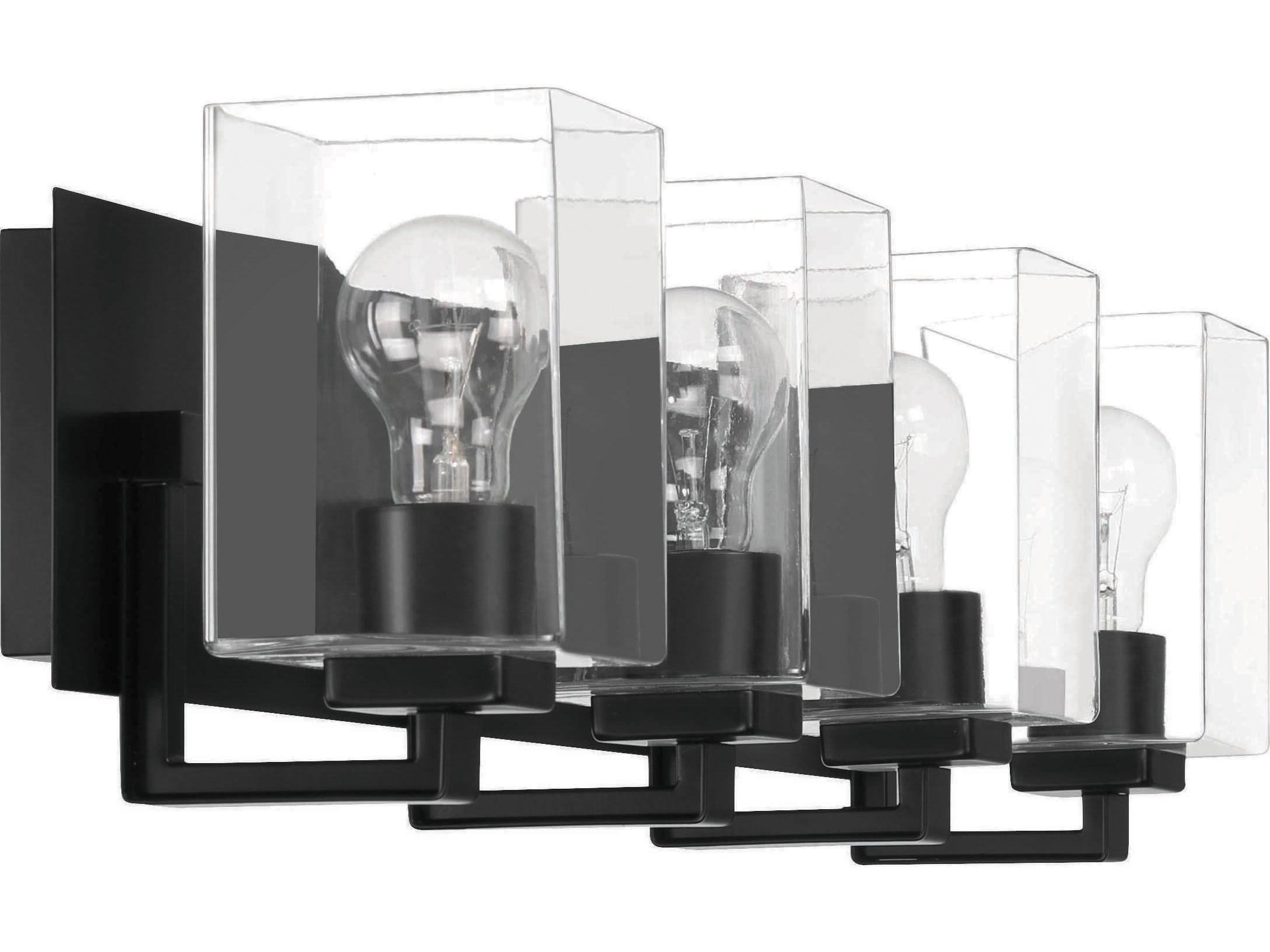 Craftmade Mcclane 4-Light Flat Black Vanity Light