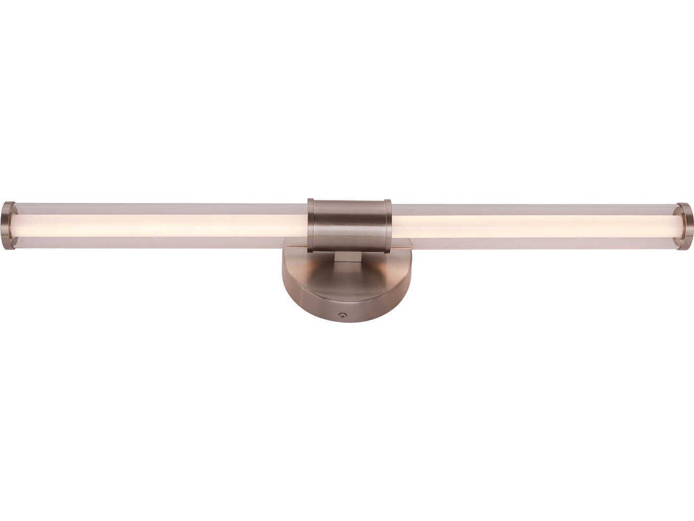 Craftmade Contrast 1-Light Brushed Polished Nickel Vanity Light