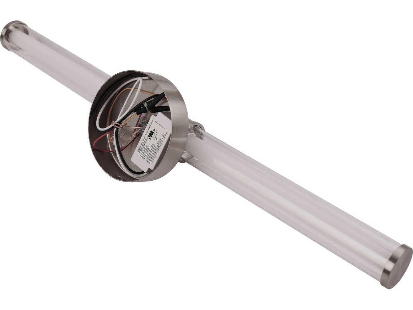 Craftmade Contrast 1-Light Brushed Polished Nickel Vanity Light