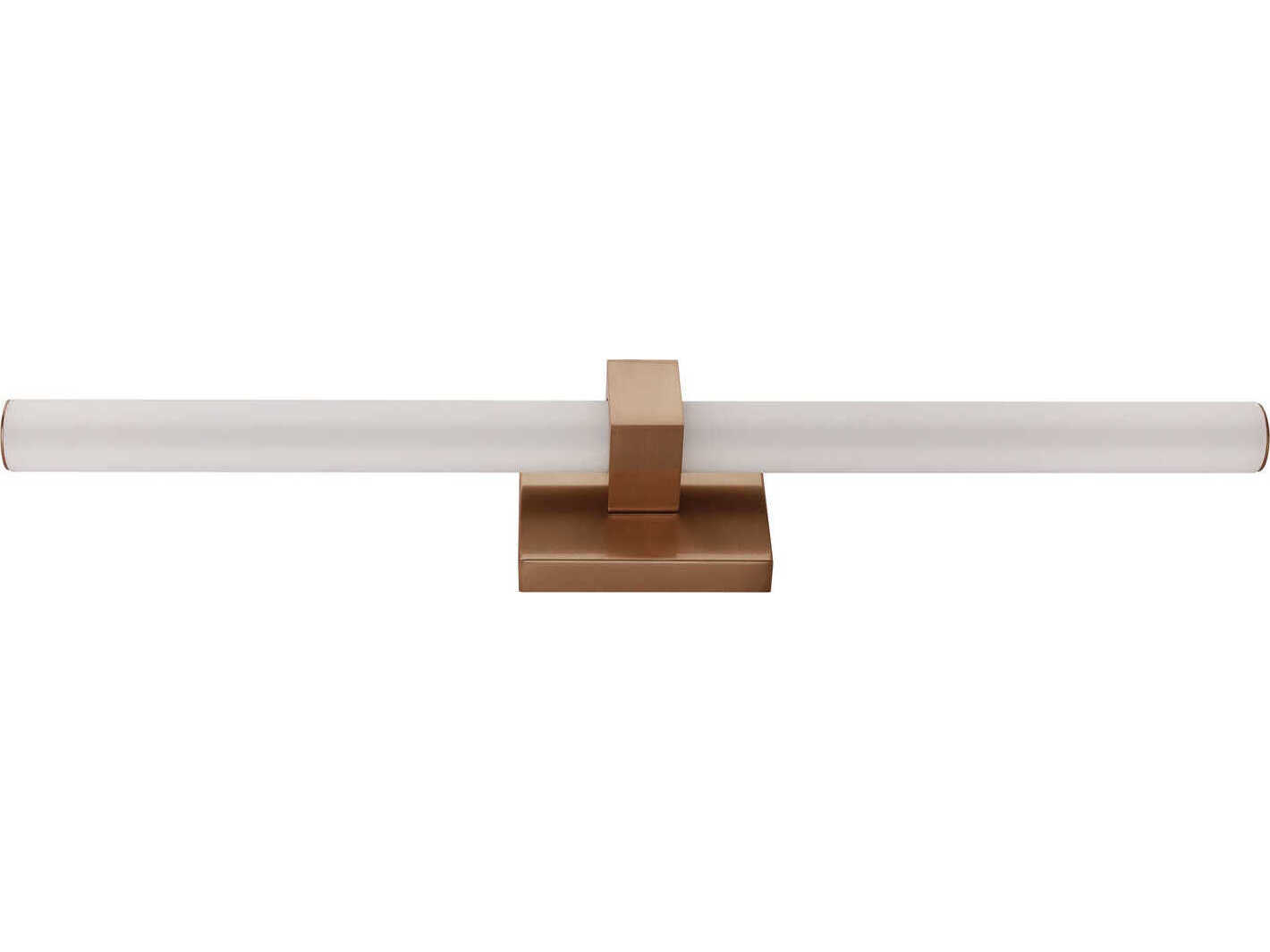 Craftmade Linear 1-Light Satin Brass Vanity Light