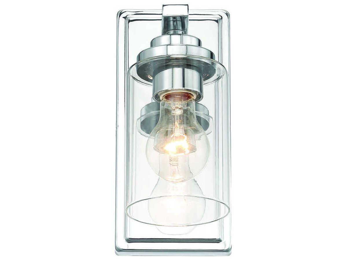 Craftmade Clark 1-Light Chrome Wall Sconce