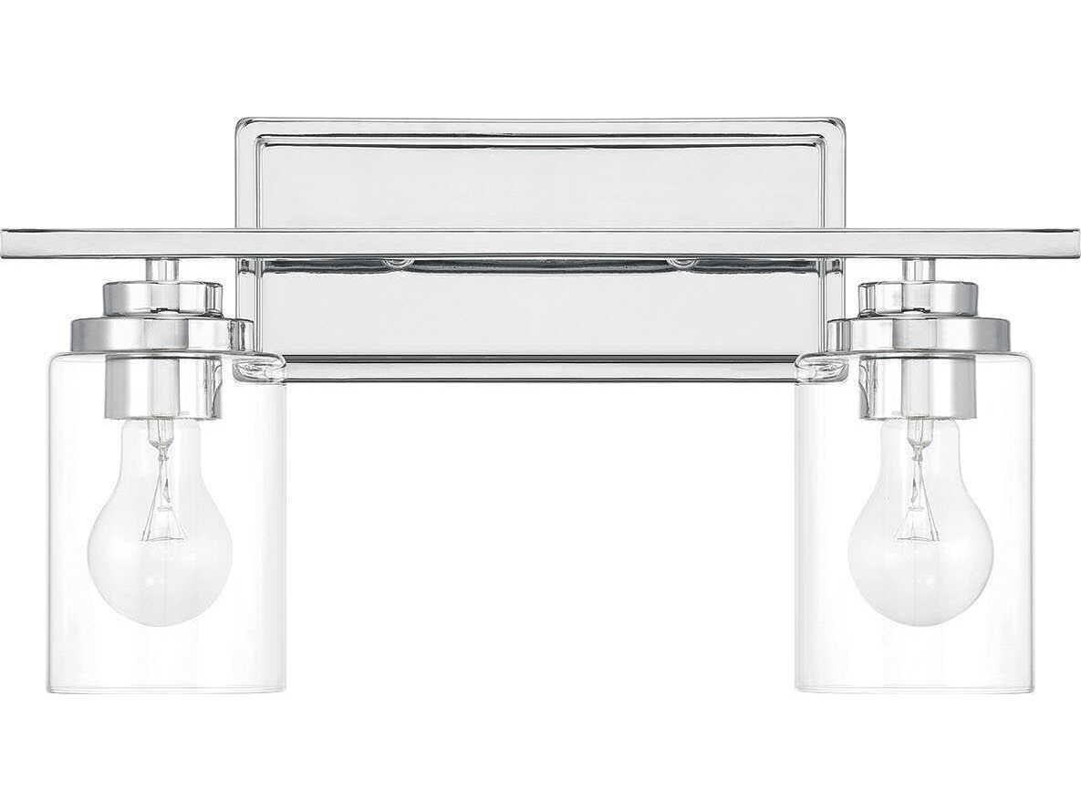 Craftmade Clark 2-Light Chrome Vanity Light