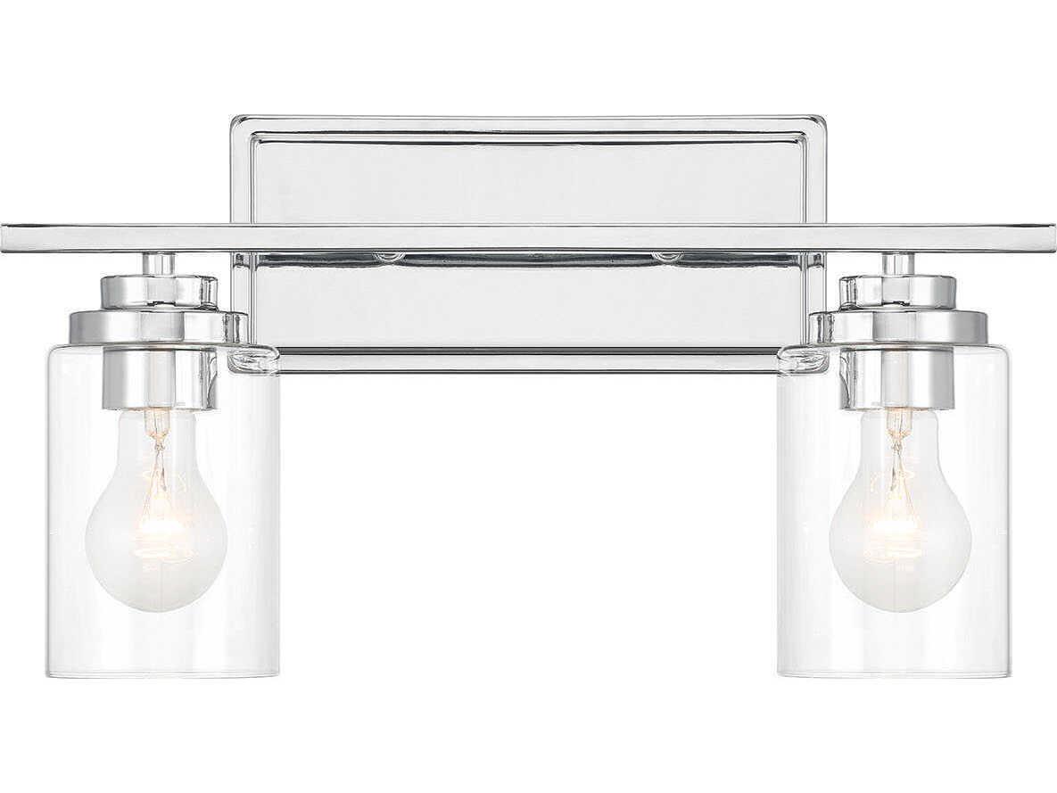 Craftmade Clark 2-Light Chrome Vanity Light