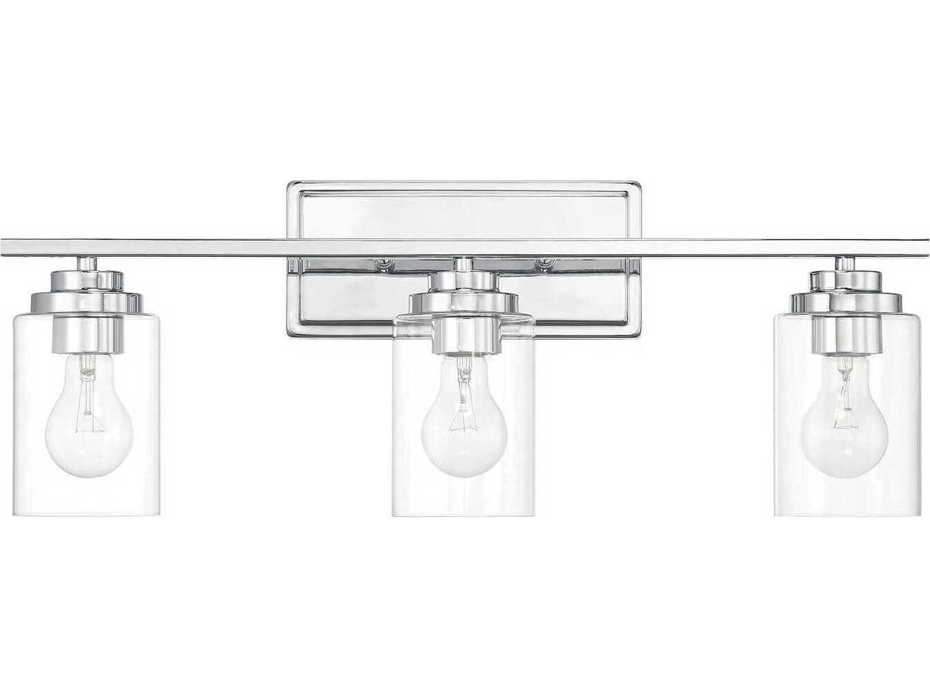 Craftmade Clark 3-Light Chrome Vanity Light