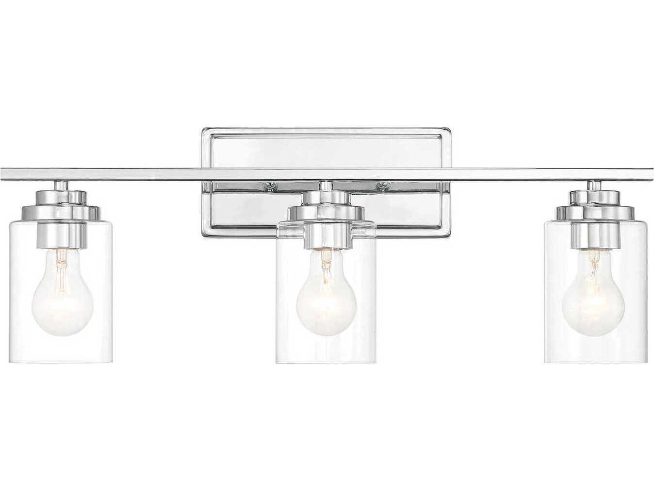 Craftmade Clark 3-Light Chrome Vanity Light