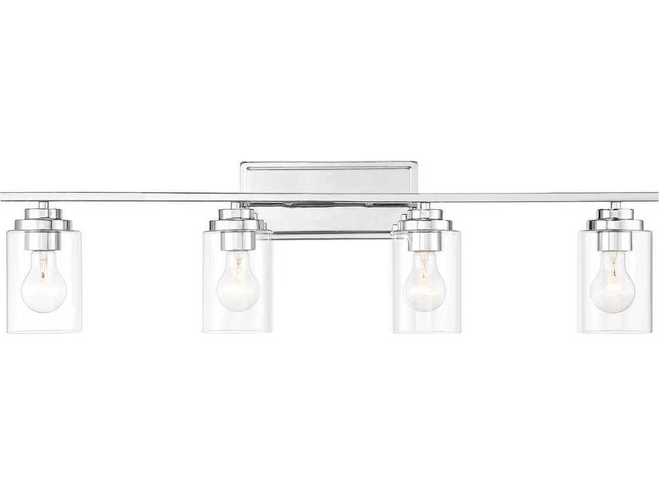 Craftmade Clark 4-Light Chrome Vanity Light