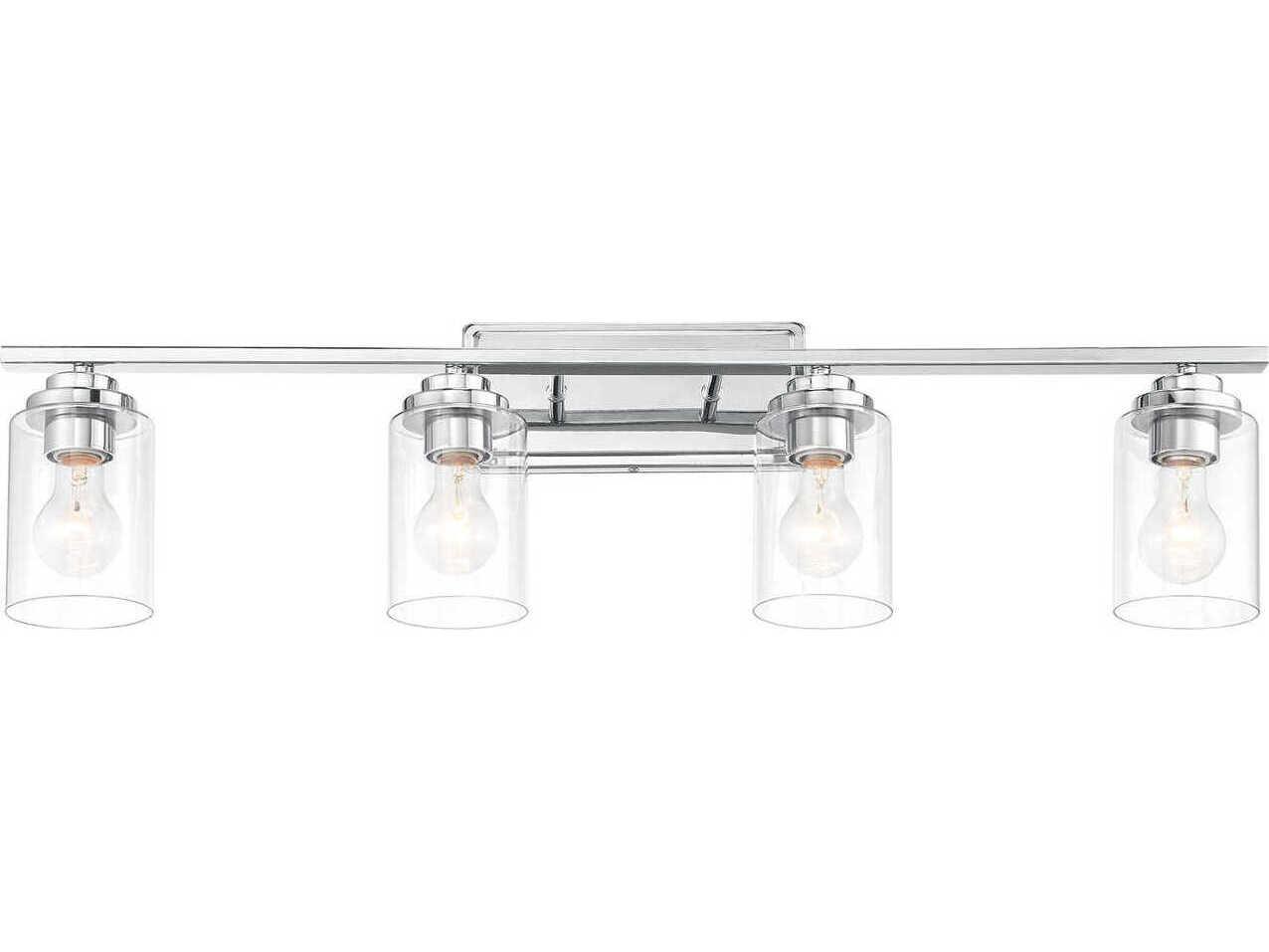 Craftmade Clark 4-Light Chrome Vanity Light
