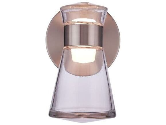 Craftmade Carafe 2-Light Brushed Polished Nickel Wall Sconce