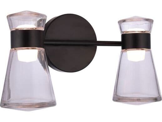 Craftmade Carafe 4-Light Flat Black Vanity Light