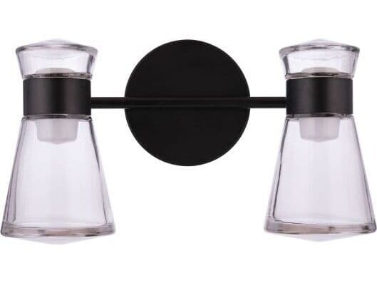 Craftmade Carafe 4-Light Flat Black Vanity Light