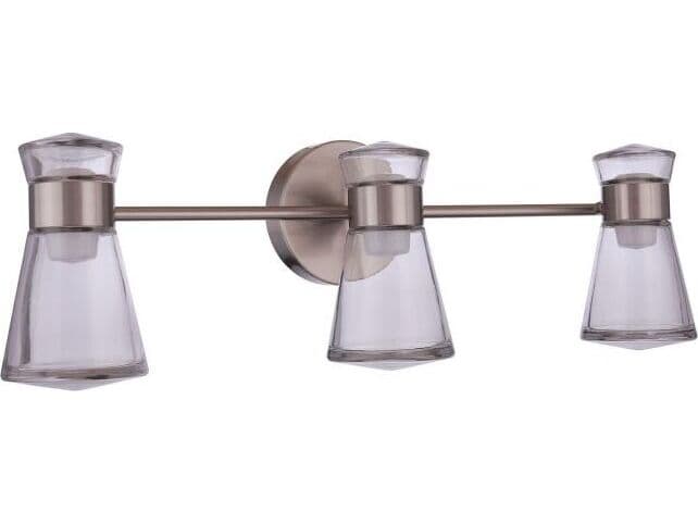 Craftmade Carafe 6-Light Brushed Polished Nickel Vanity Light