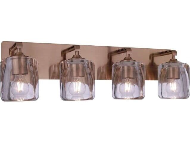 Craftmade Andie 4-Light Satin Brass Vanity Light