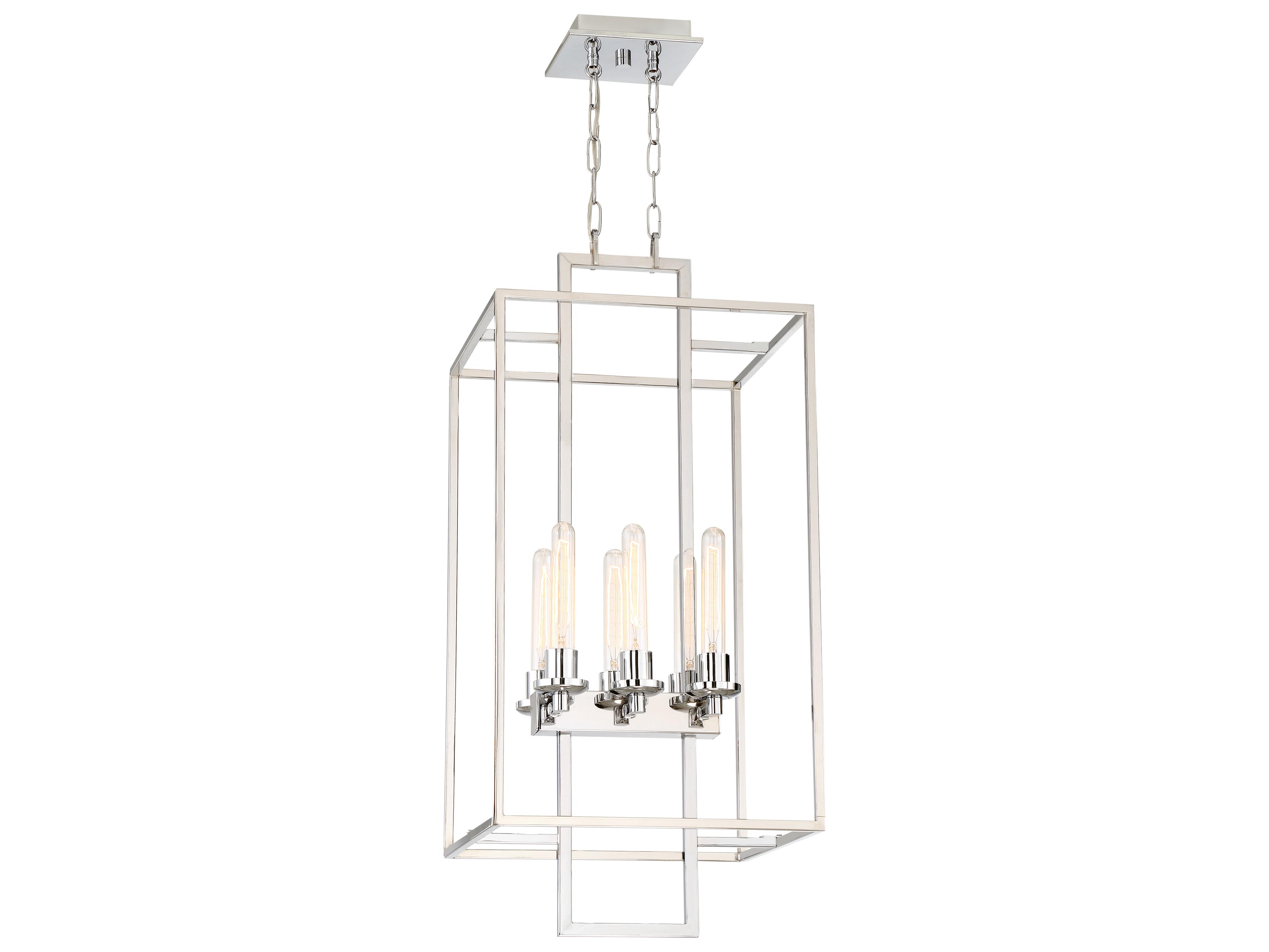 Craftmade Cubic 6-Light Chrome Pendant