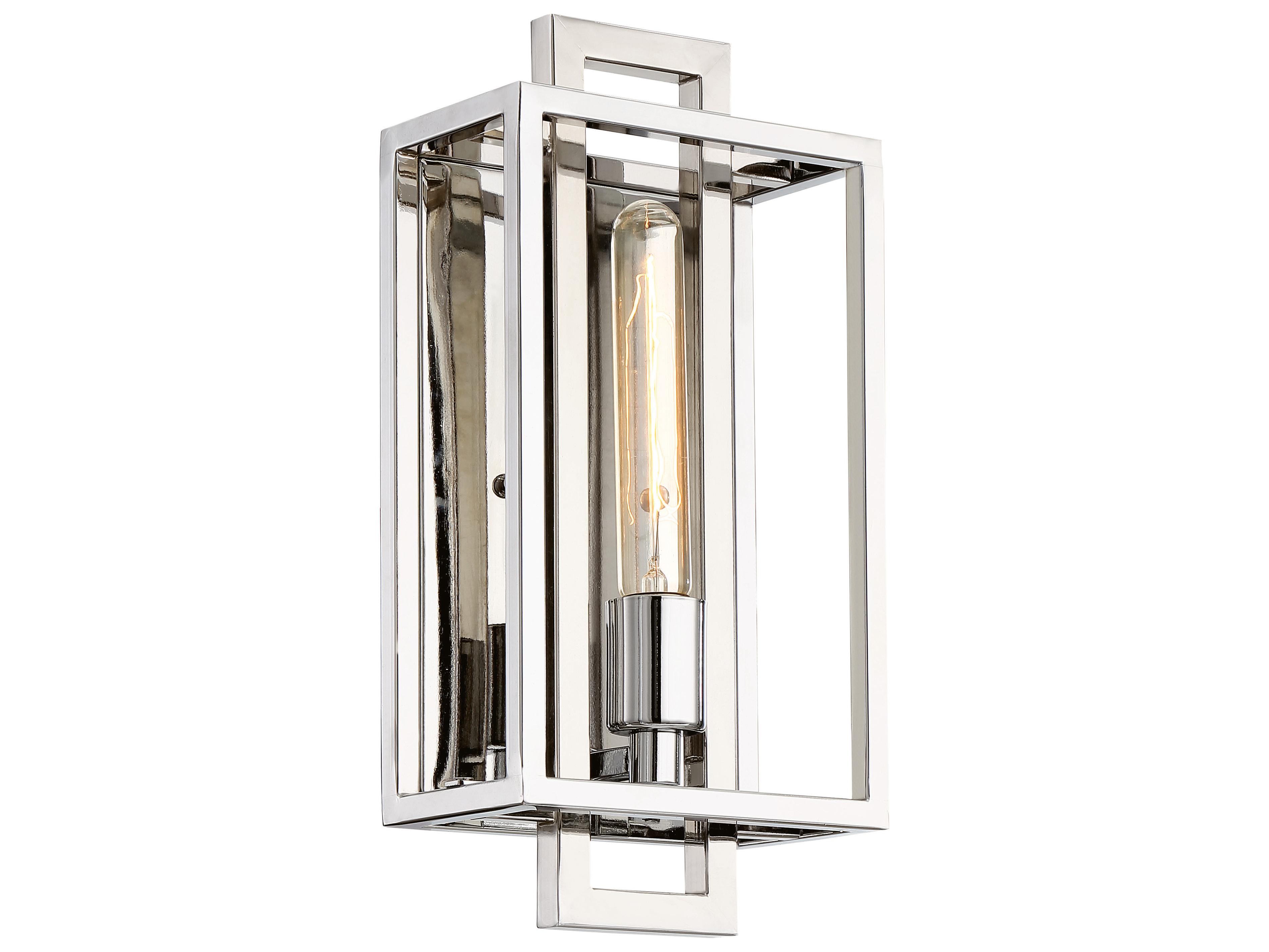 Craftmade Cubic 1-Light Chrome Wall Sconce