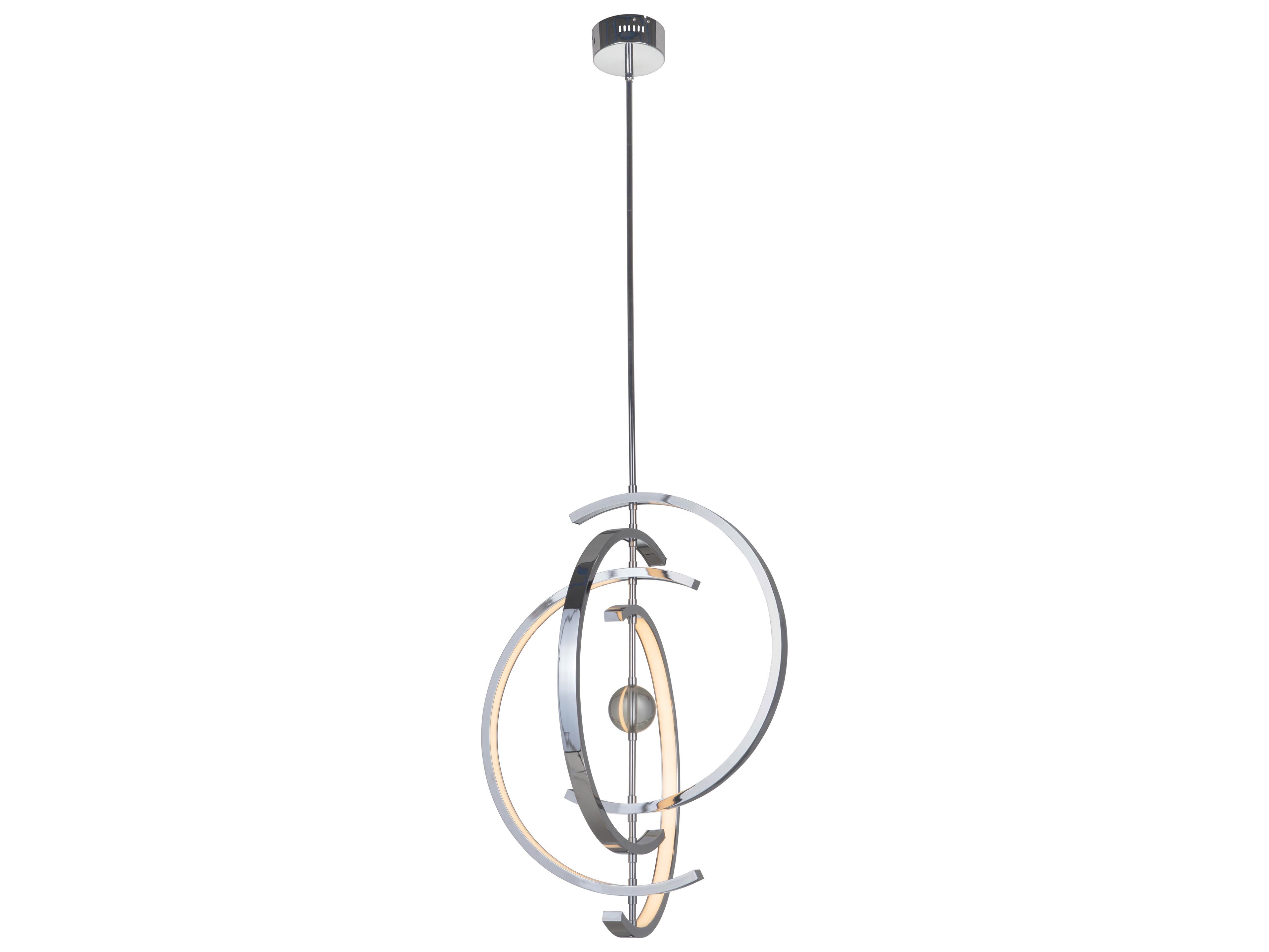 Craftmade Anillo 4-Light Chrome LED Pendant