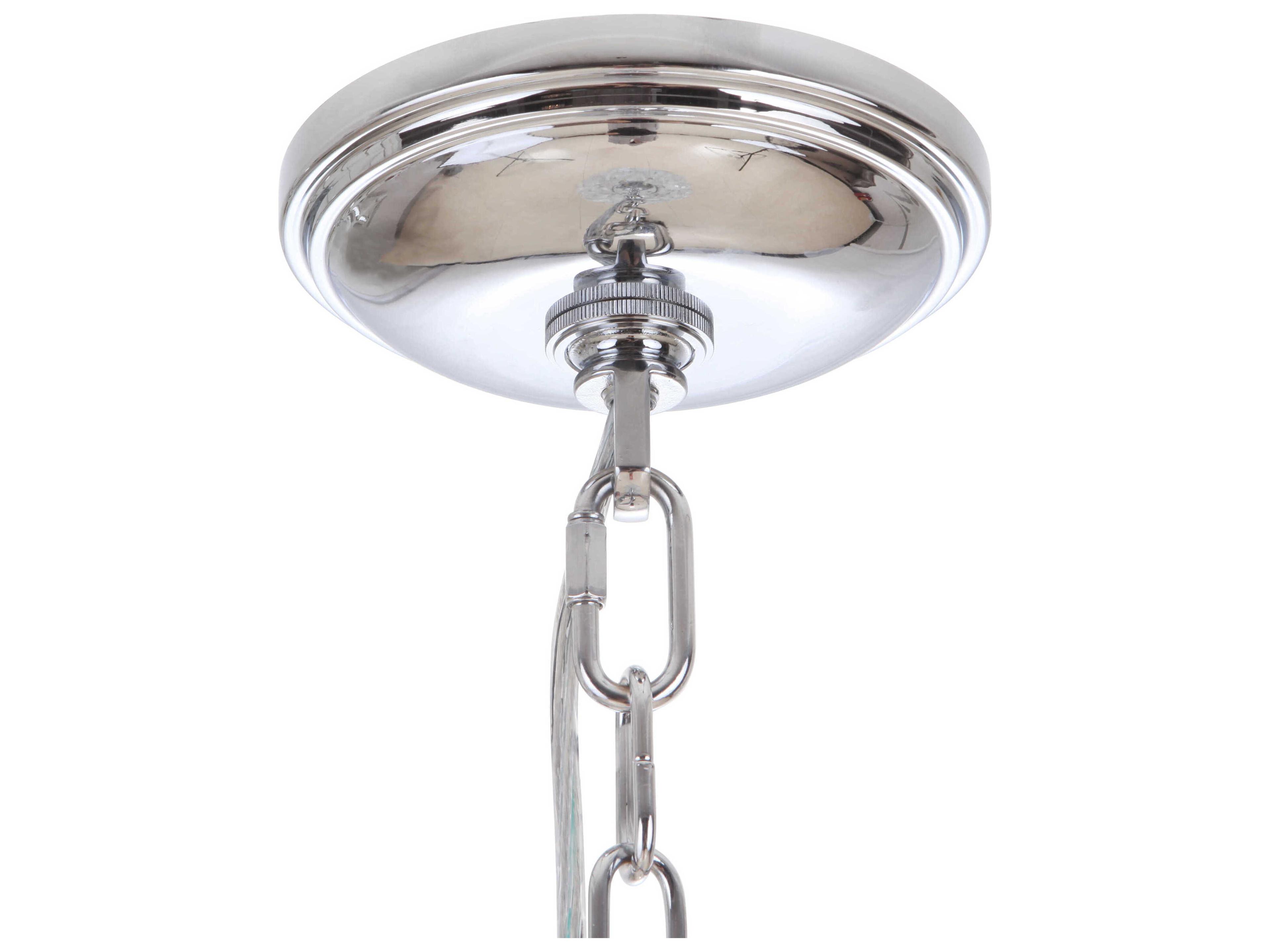 Craftmade Roxx 1-Light Chrome Crystal Globe Round Mini Pendant