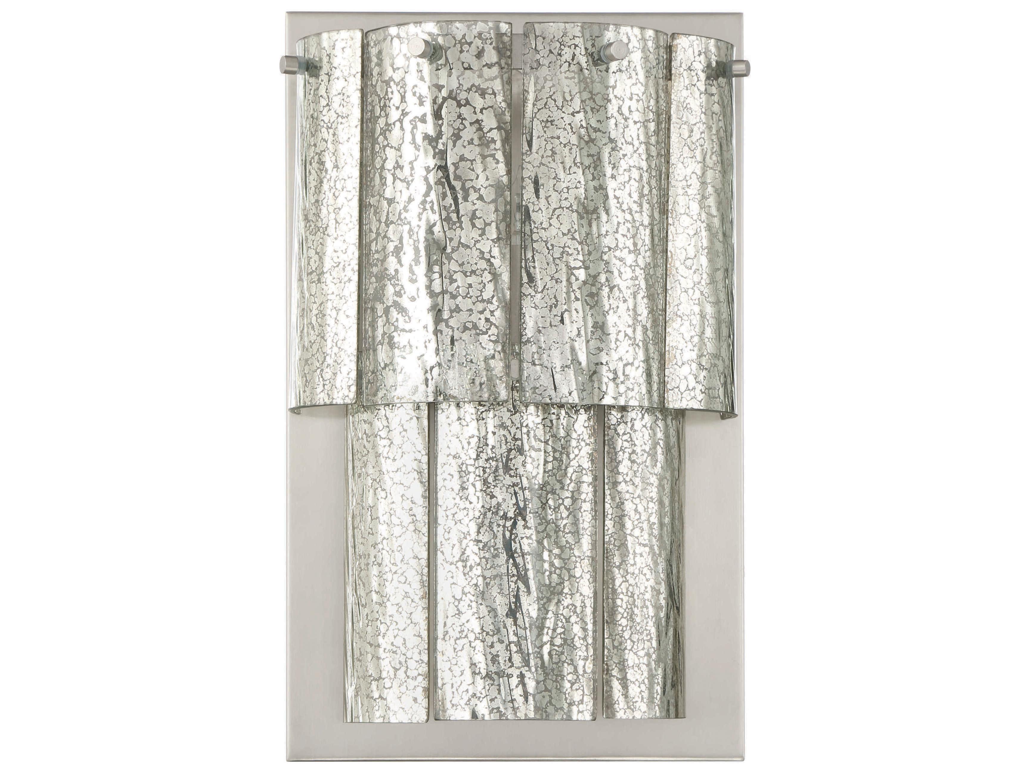 Craftmade Museo 2-Light Brushed Polished Nickel Wall Sconce