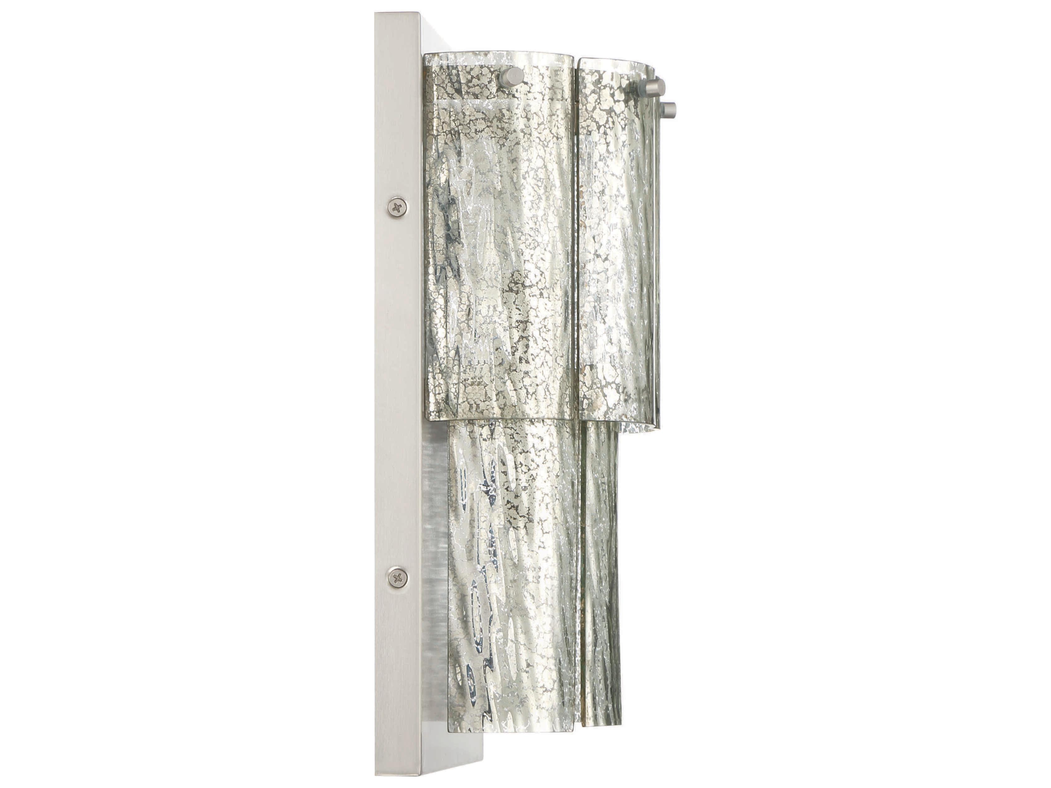 Craftmade Museo 2-Light Brushed Polished Nickel Wall Sconce
