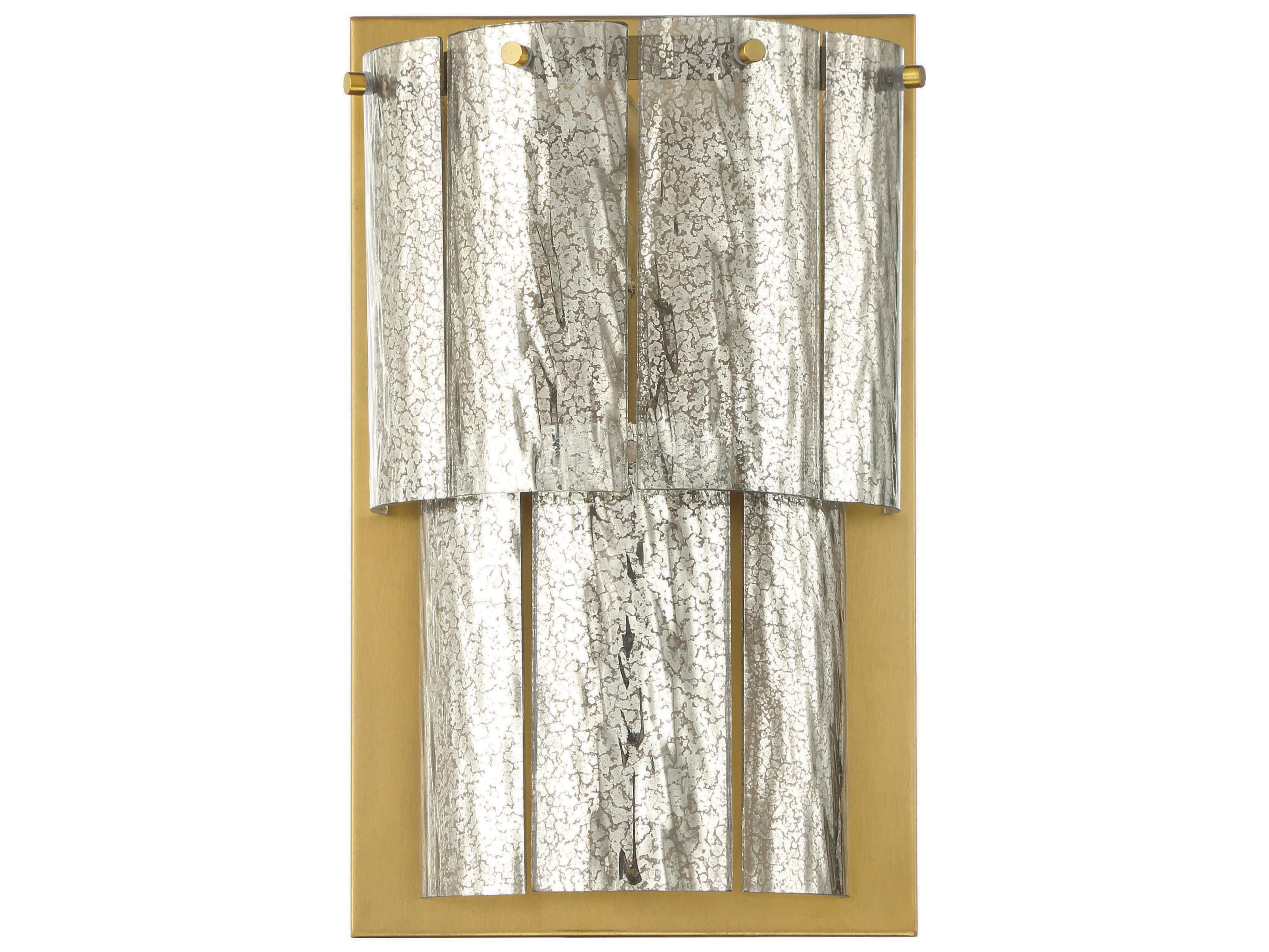 Craftmade Museo 2-Light Satin Brass Wall Sconce
