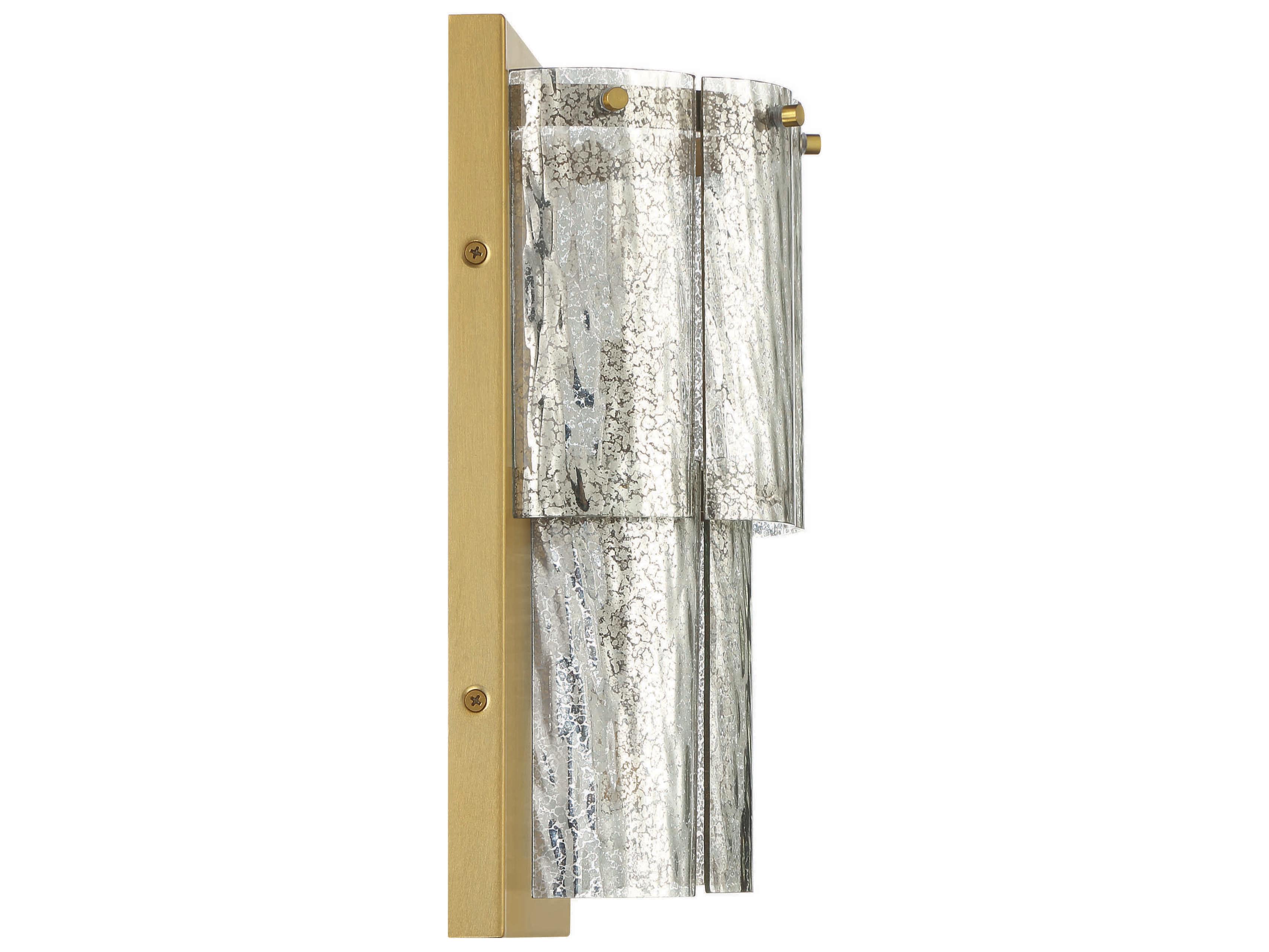 Craftmade Museo 2-Light Satin Brass Wall Sconce