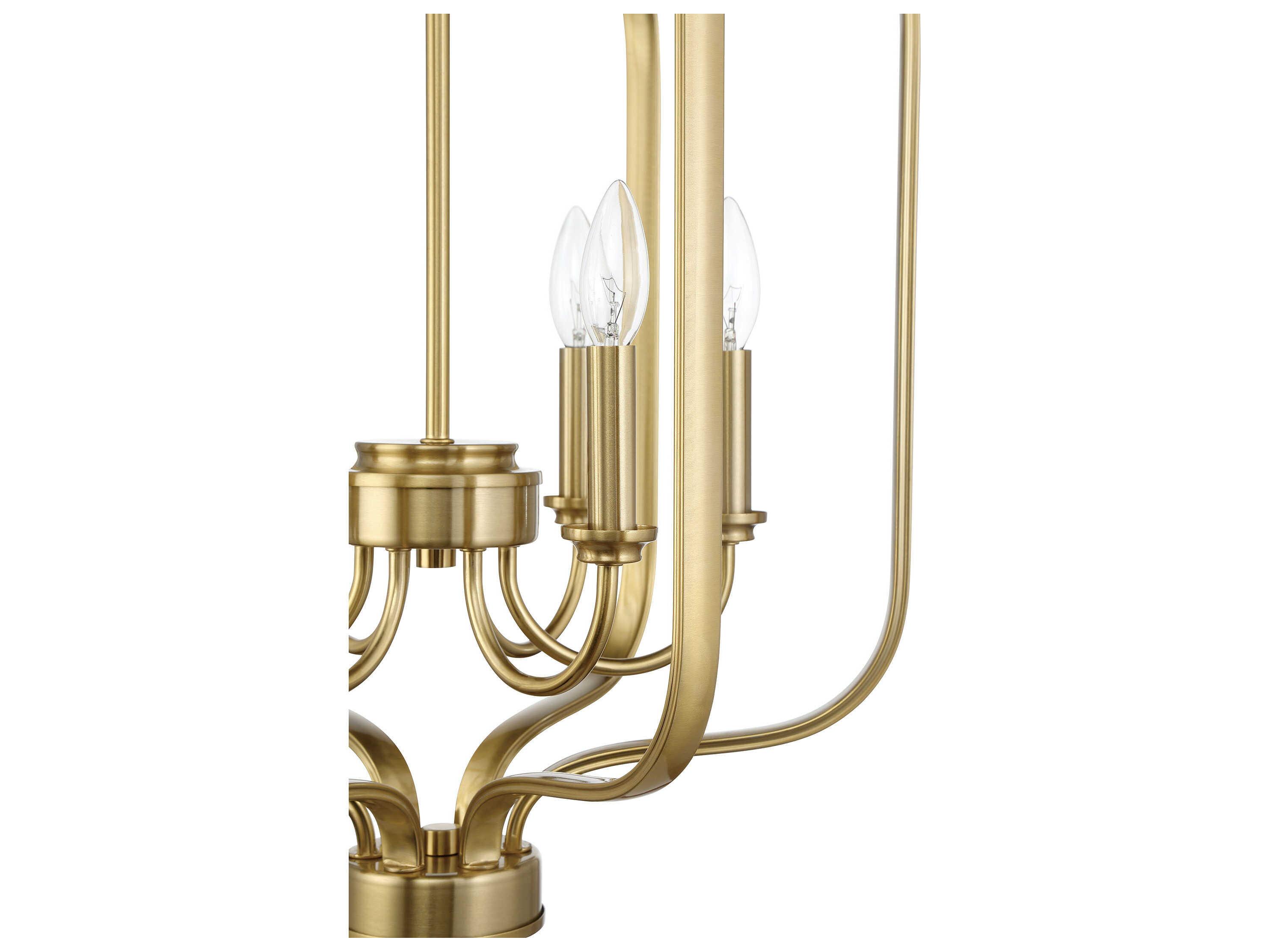 Craftmade Bolden 6-Light Satin Brass Pendant