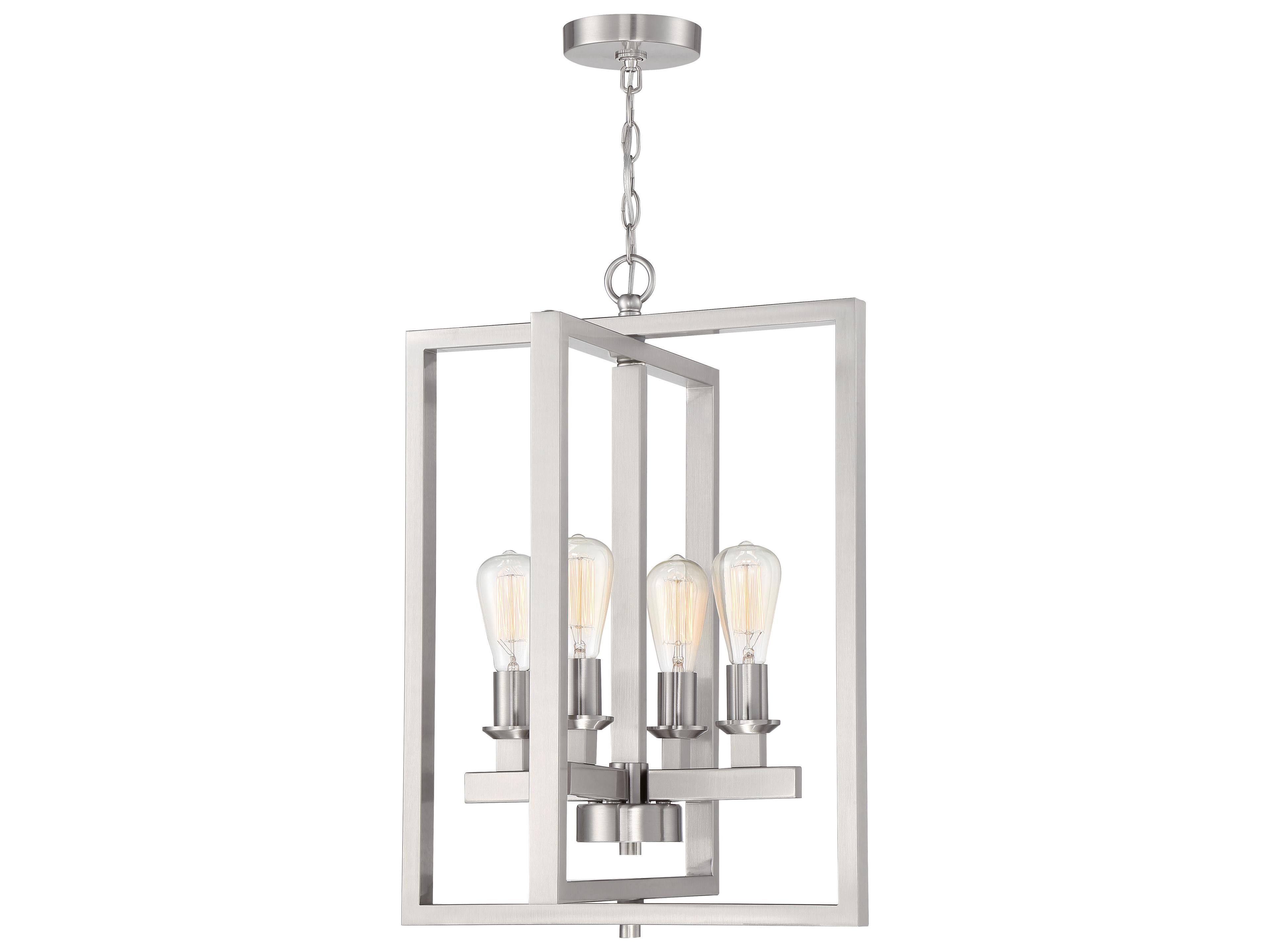 Craftmade Chicago 4-Light Brushed Polished Nickel Chandelier