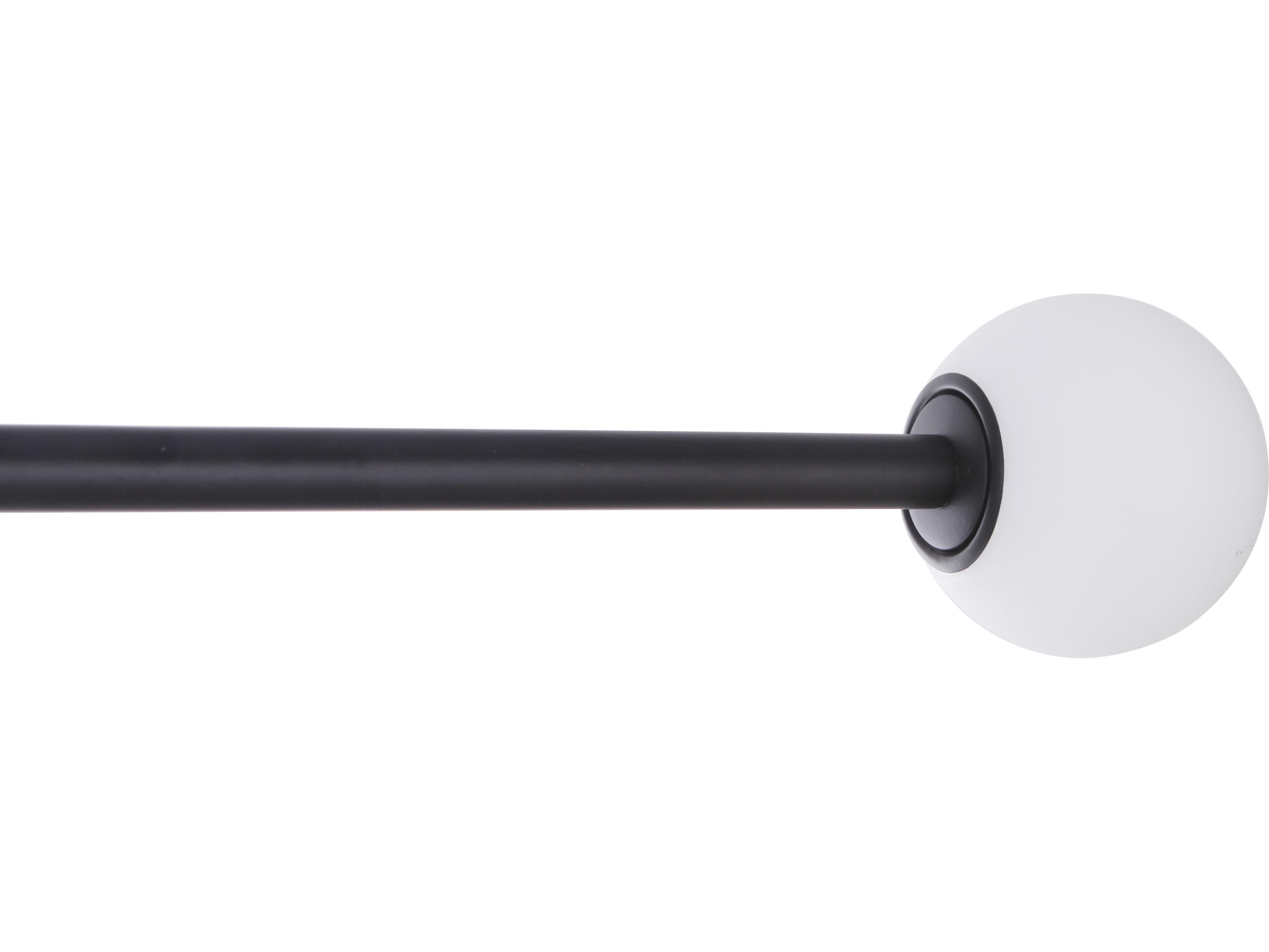 Craftmade Tuli 4-Light Flat Black Glass LED Island Pendant