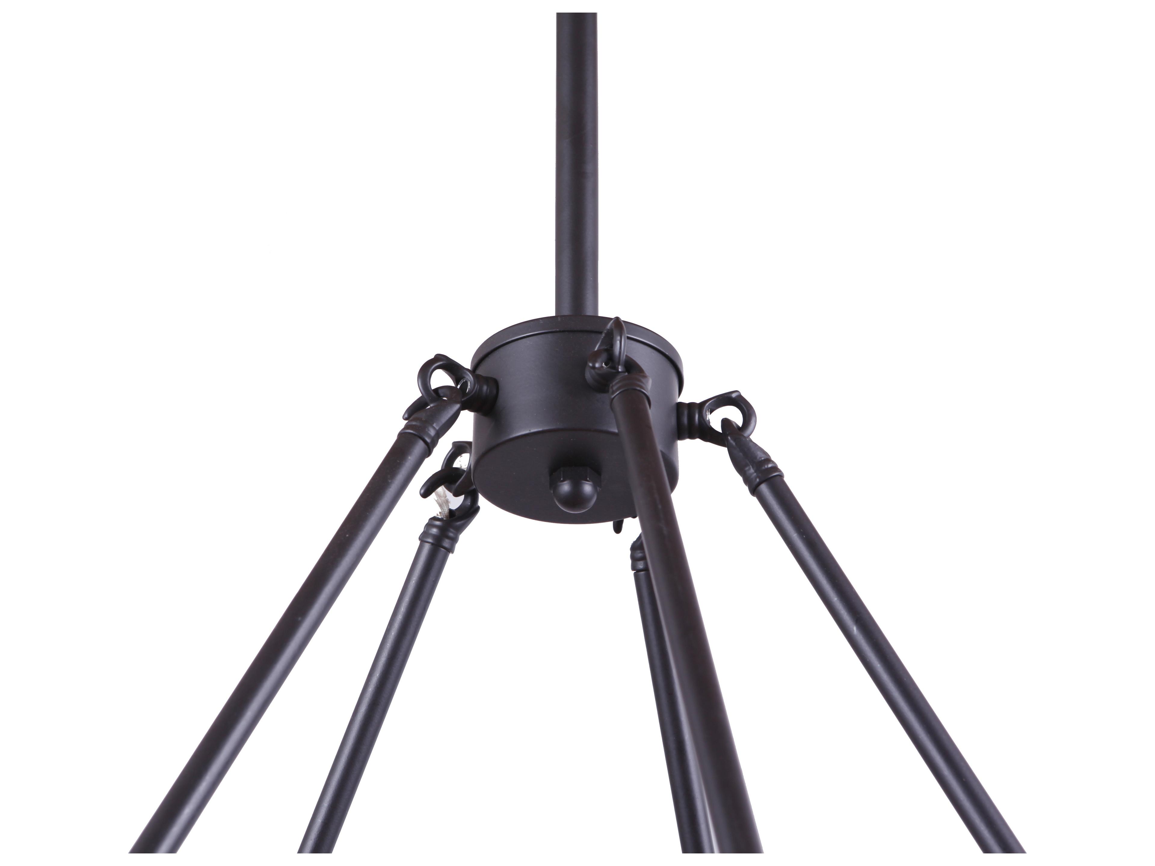 Craftmade Union 5-Light Oiled Bronze Gilded Bell Chandelier