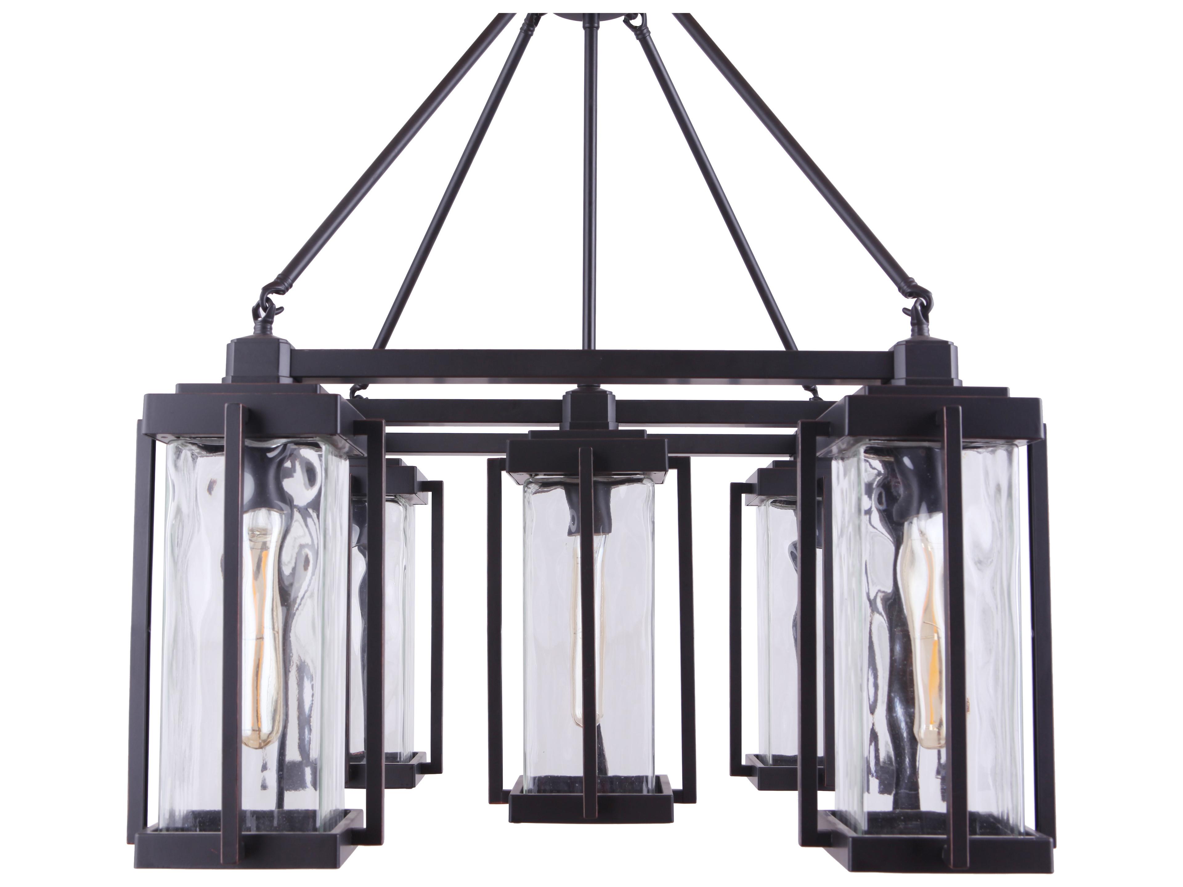 Craftmade Pyrmont 5 - Light Outdoor Hanging Light
