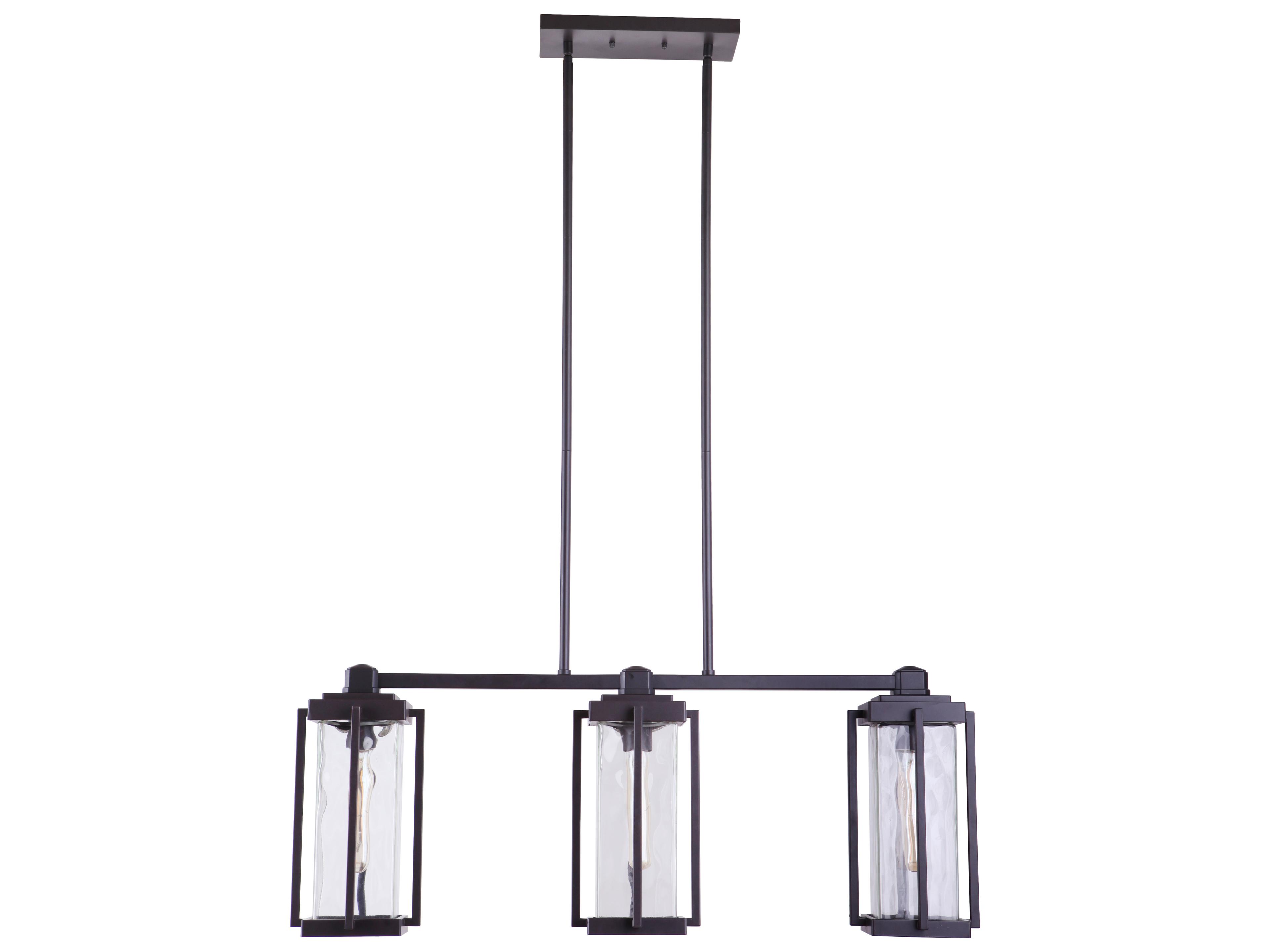 Craftmade Pyrmont 3 - Light Outdoor Hanging Light