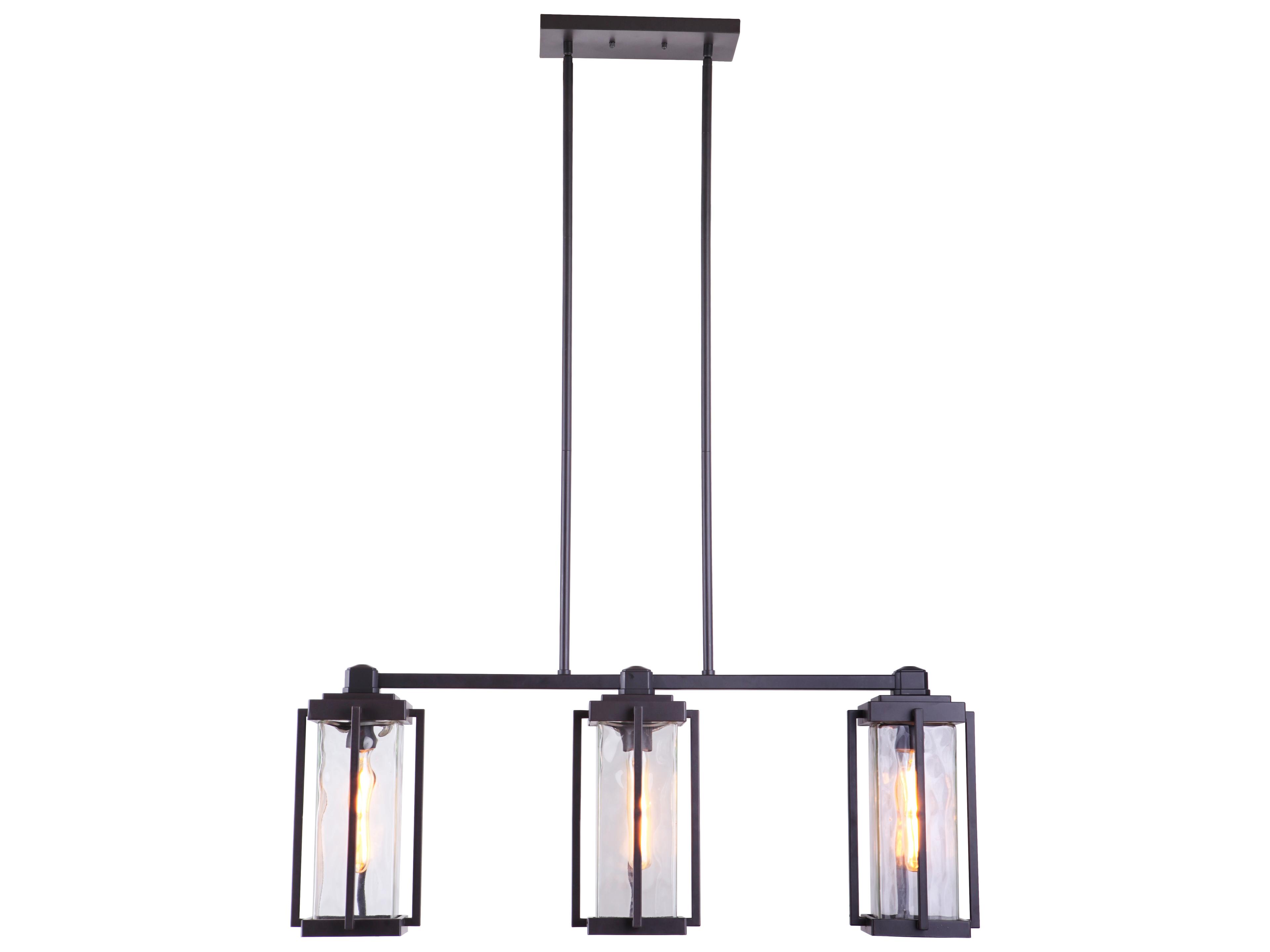 Craftmade Pyrmont 3 - Light Outdoor Hanging Light