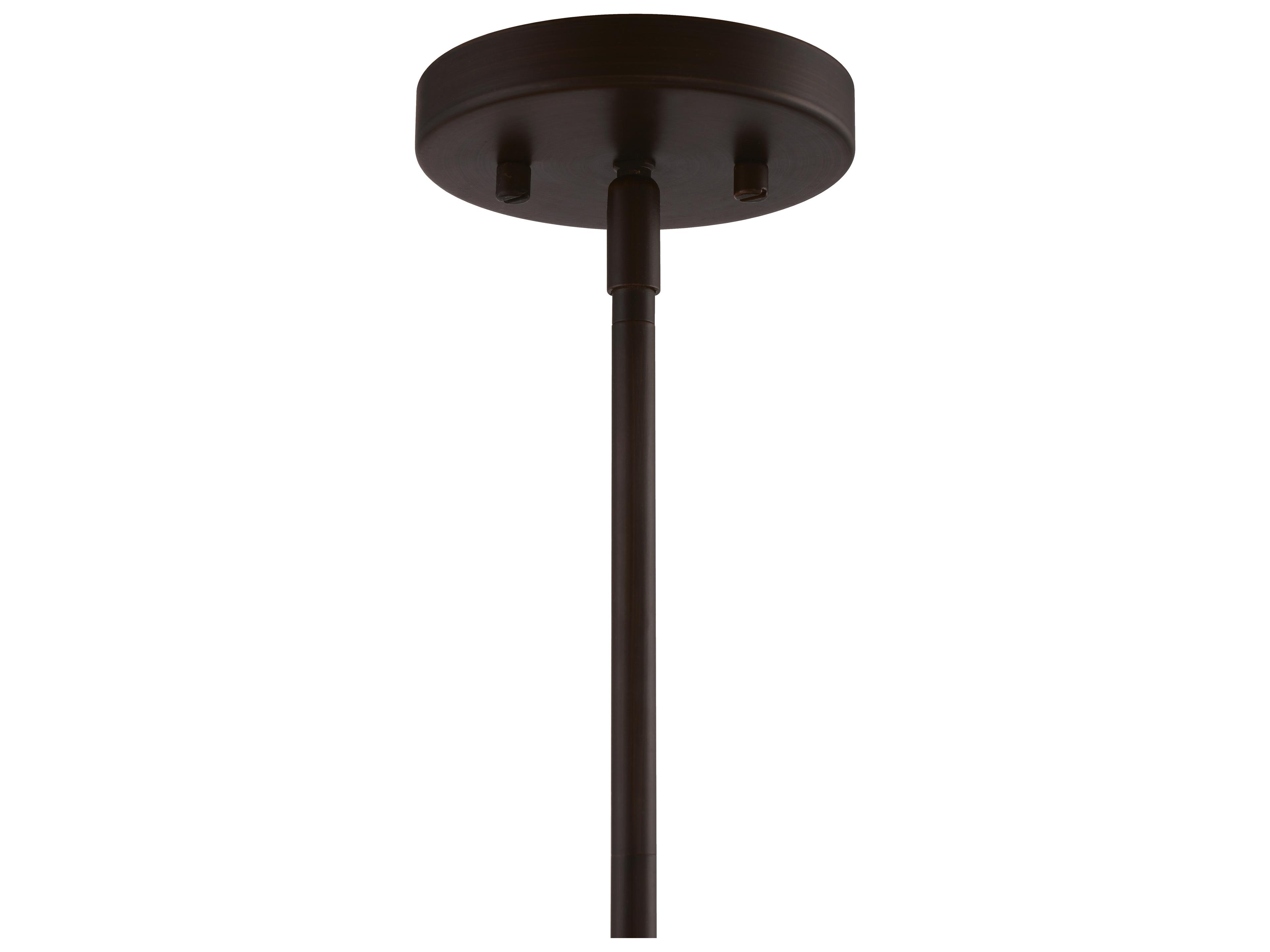 Craftmade Malaya 1-Light Aged Bronze Brushed Cylinder Mini Pendant