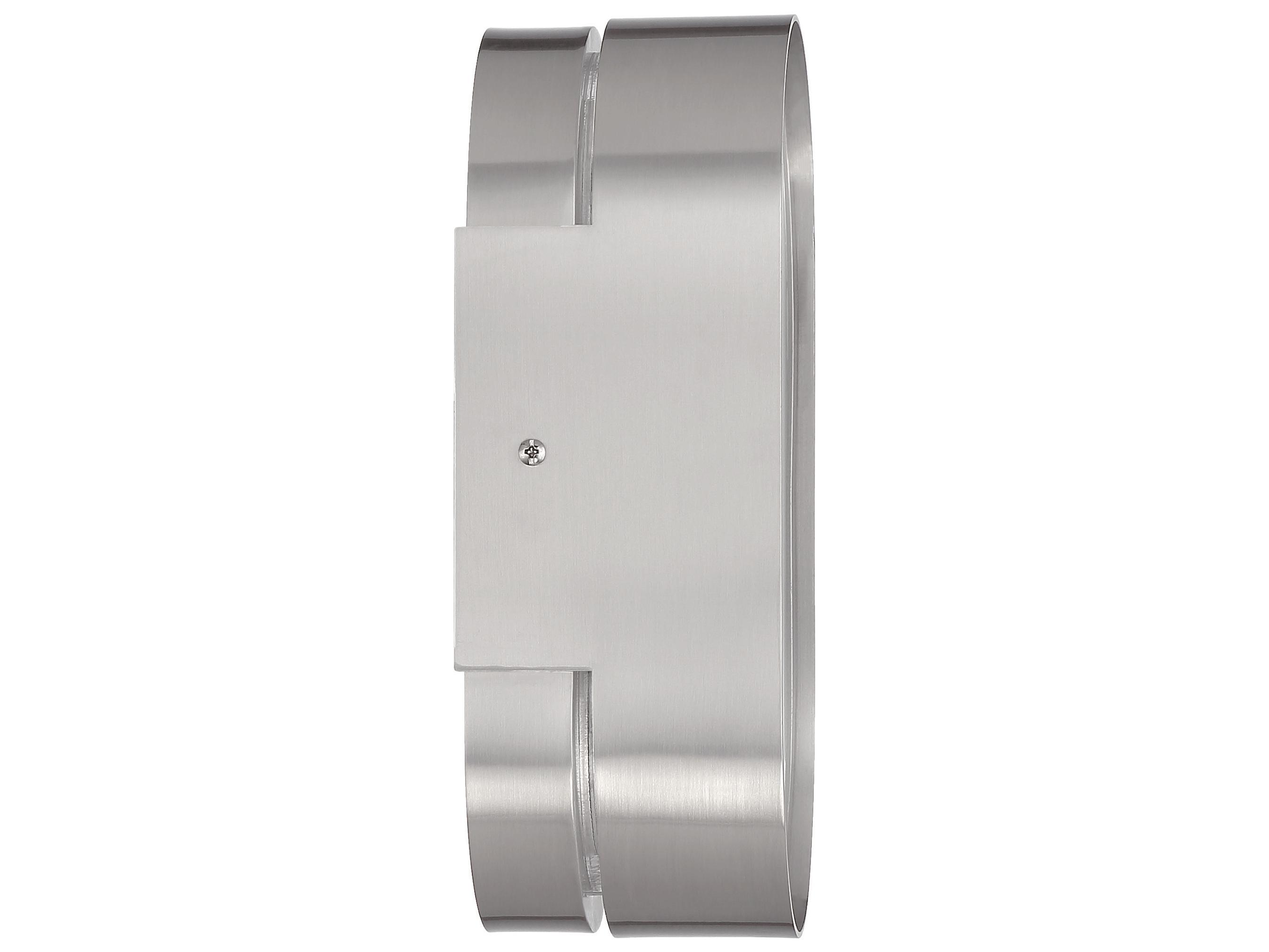 Craftmade Melody 1-Light Brushed Polished Nickel Glass LED Wall Sconce